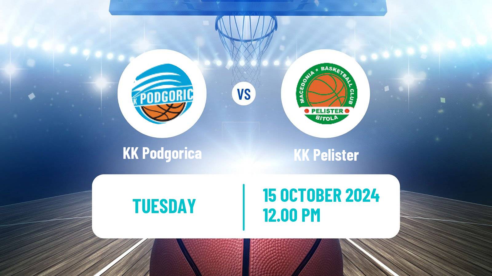 Basketball Adriatic League 2 Podgorica - Pelister