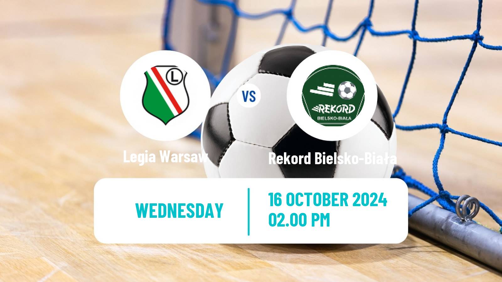 Futsal Polish Ekstraklasa Futsal Legia Warsaw - Rekord Bielsko-Biała