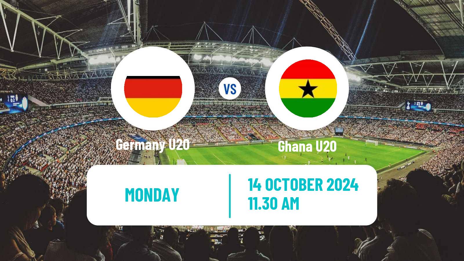 Soccer Friendly Germany U20 - Ghana U20