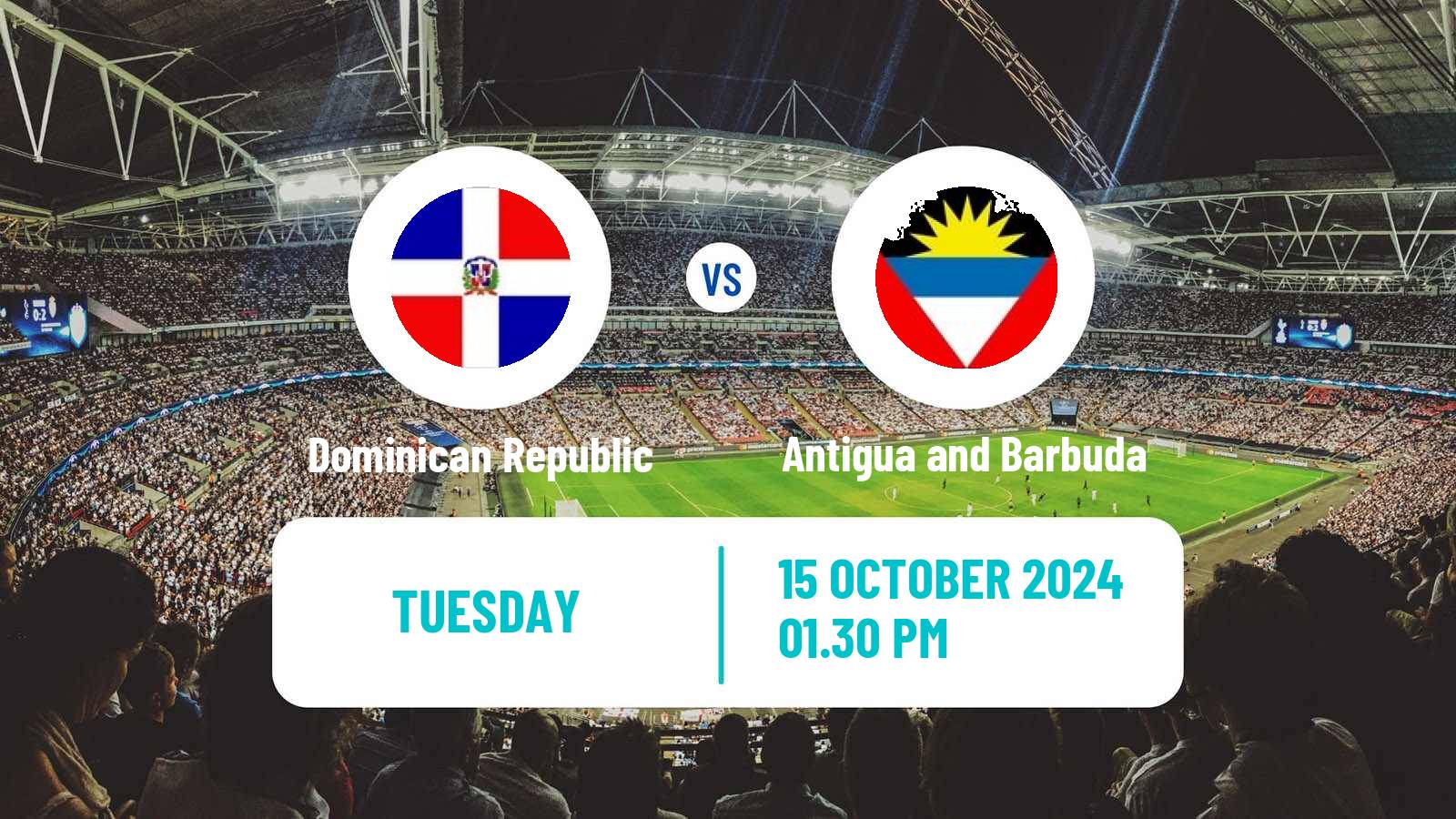 Soccer CONCACAF Nations League Dominican Republic - Antigua and Barbuda