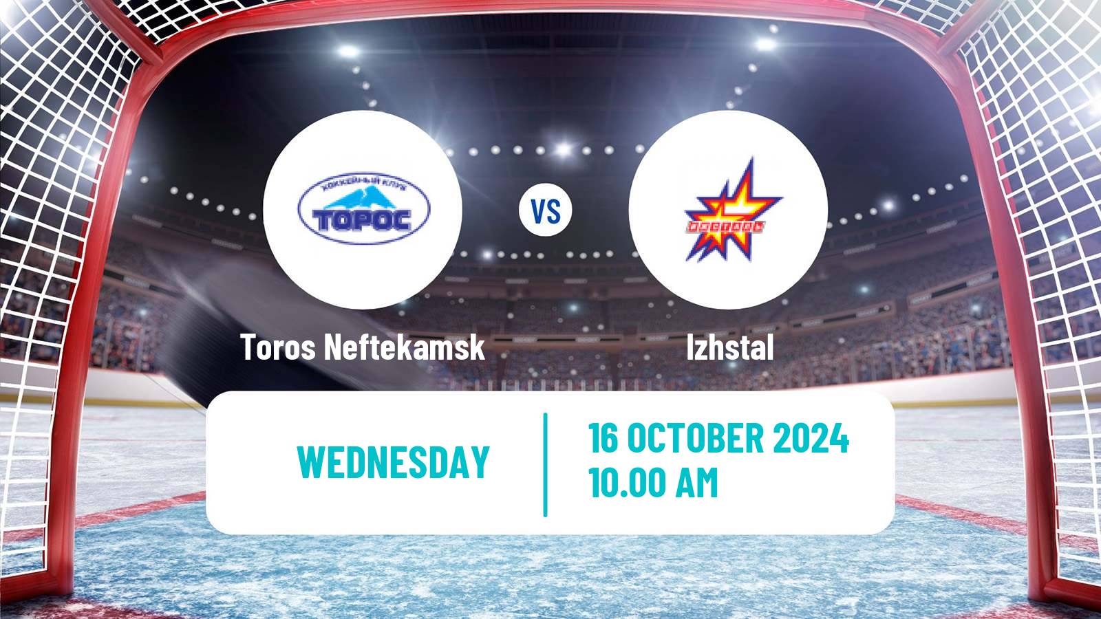 Hockey VHL Toros Neftekamsk - Izhstal