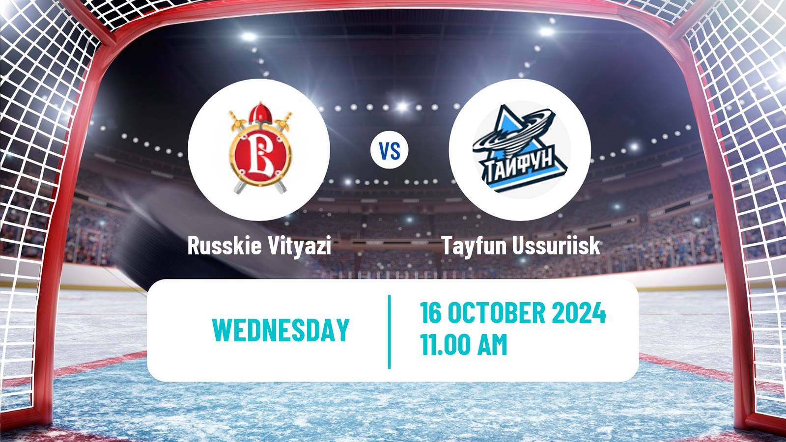 Hockey MHL Russkie Vityazi - Tayfun Ussuriisk