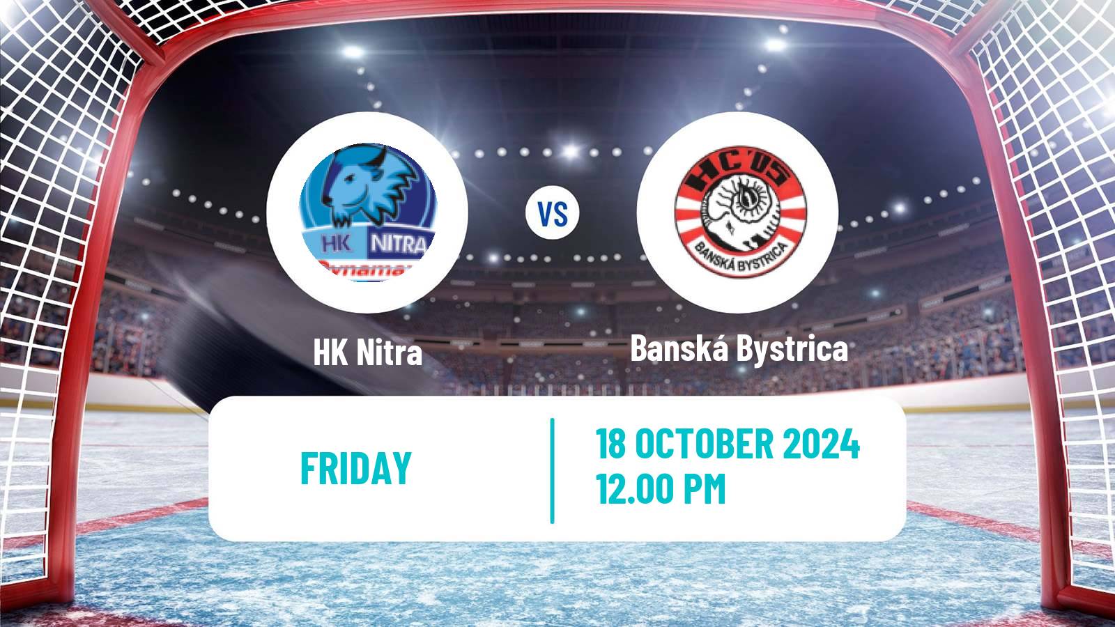 Hockey Slovak Extraliga Nitra - Banská Bystrica