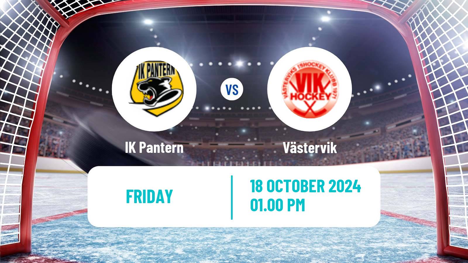 Hockey Swedish HockeyEttan Sodra Pantern - Västervik