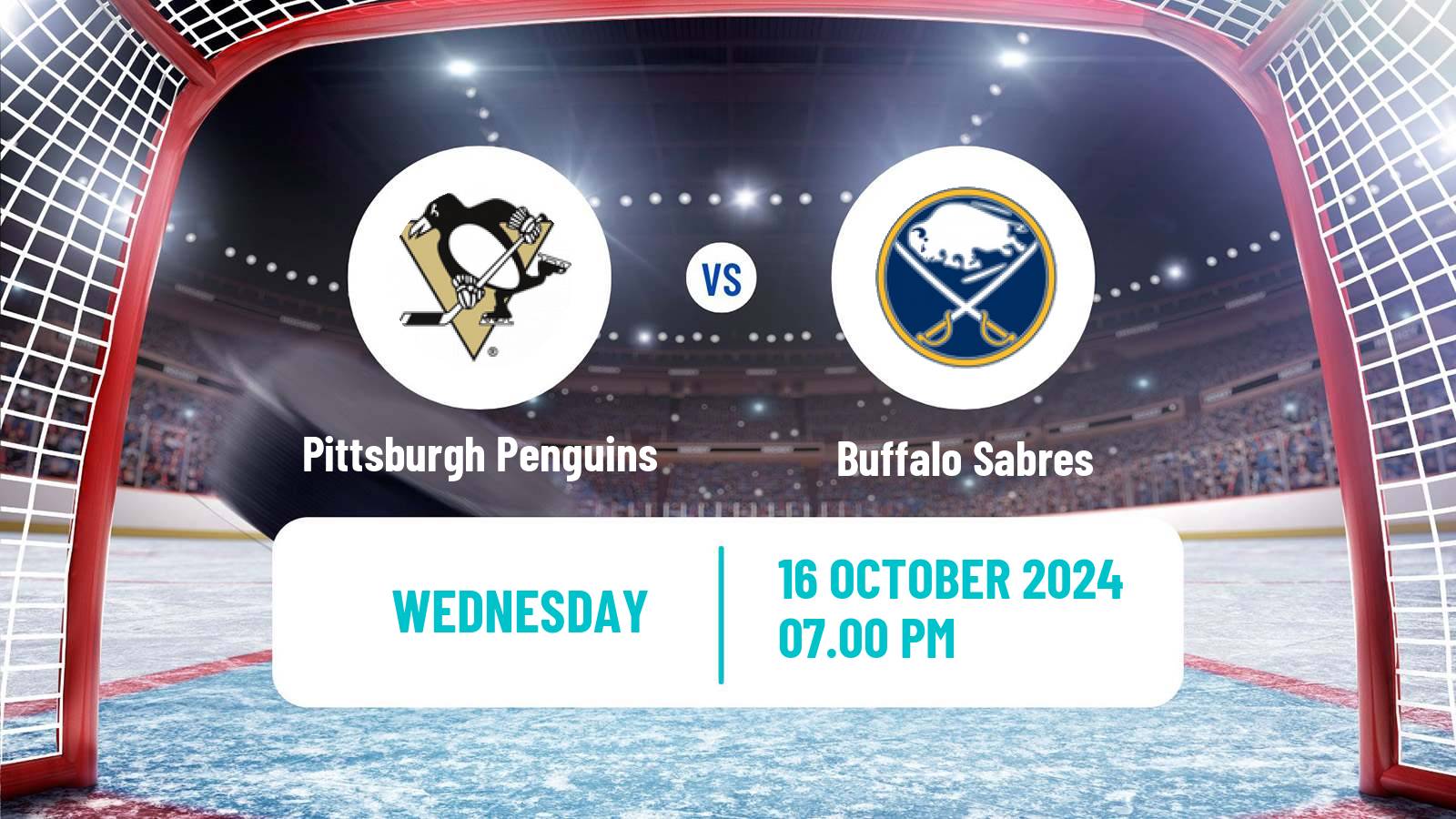 Hockey NHL Pittsburgh Penguins - Buffalo Sabres