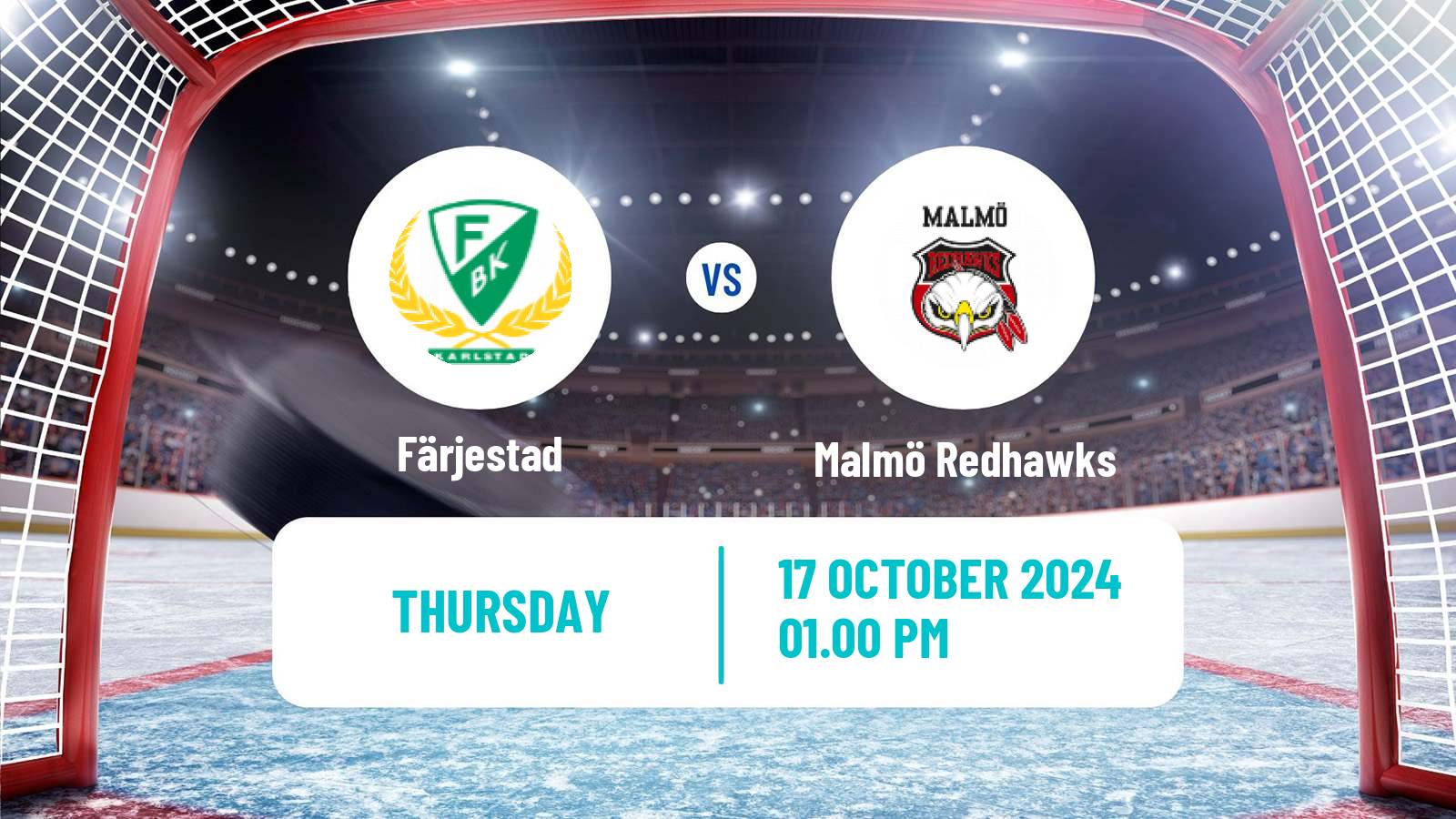 Hockey SHL Färjestad - Malmö Redhawks