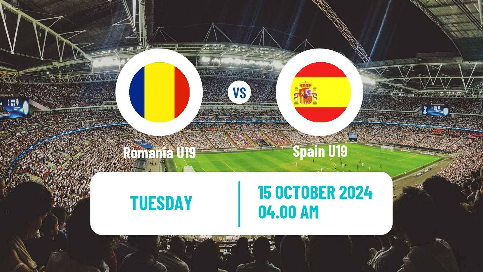 Soccer Friendly Romania U19 - Spain U19