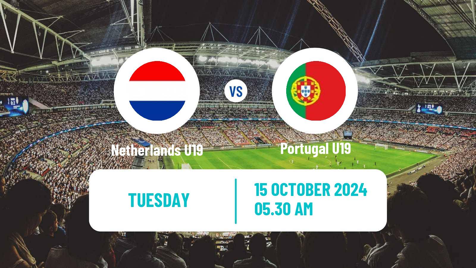 Soccer Friendly Netherlands U19 - Portugal U19