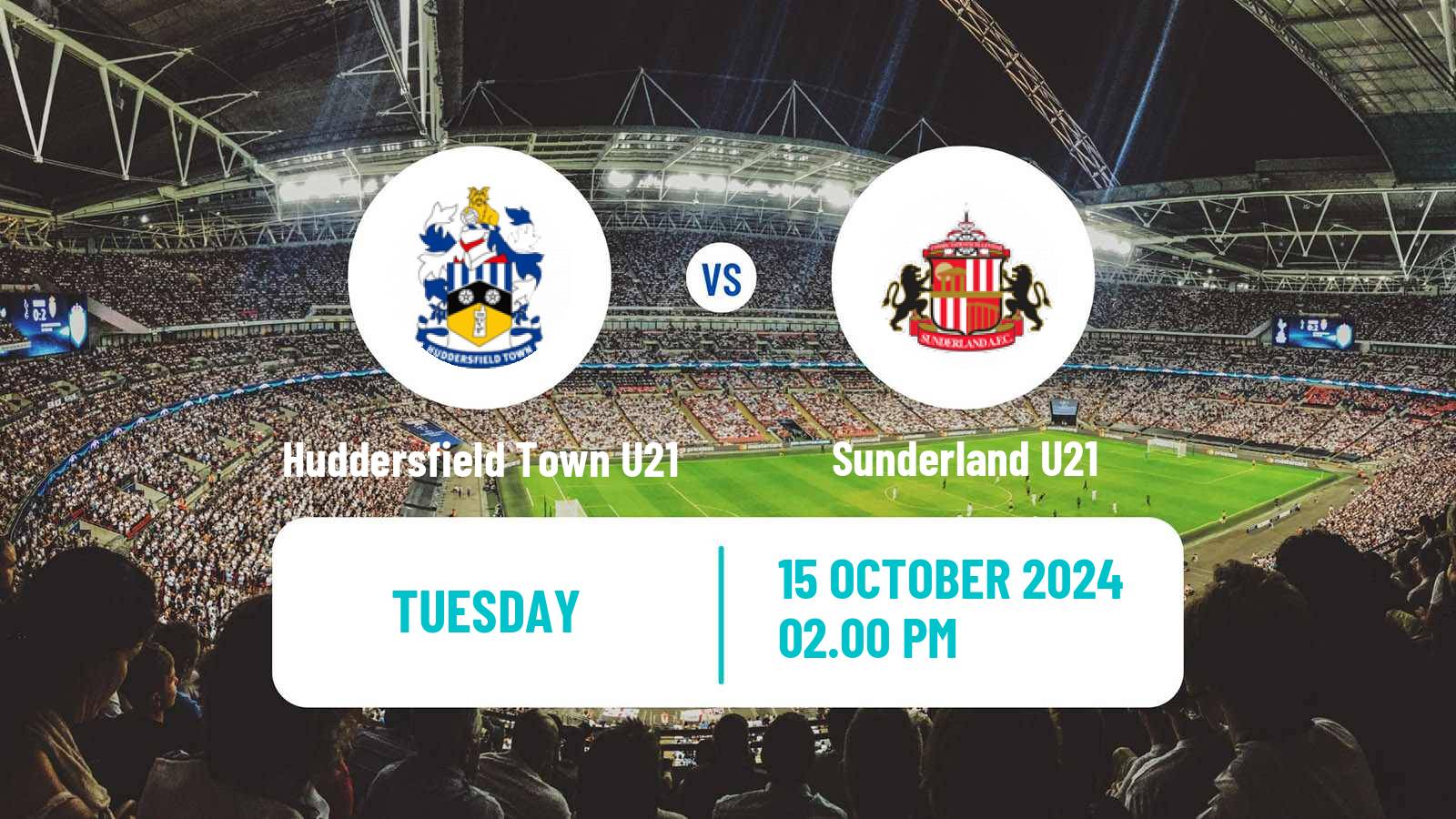 Soccer English Premier League Cup Huddersfield Town U21 - Sunderland U21