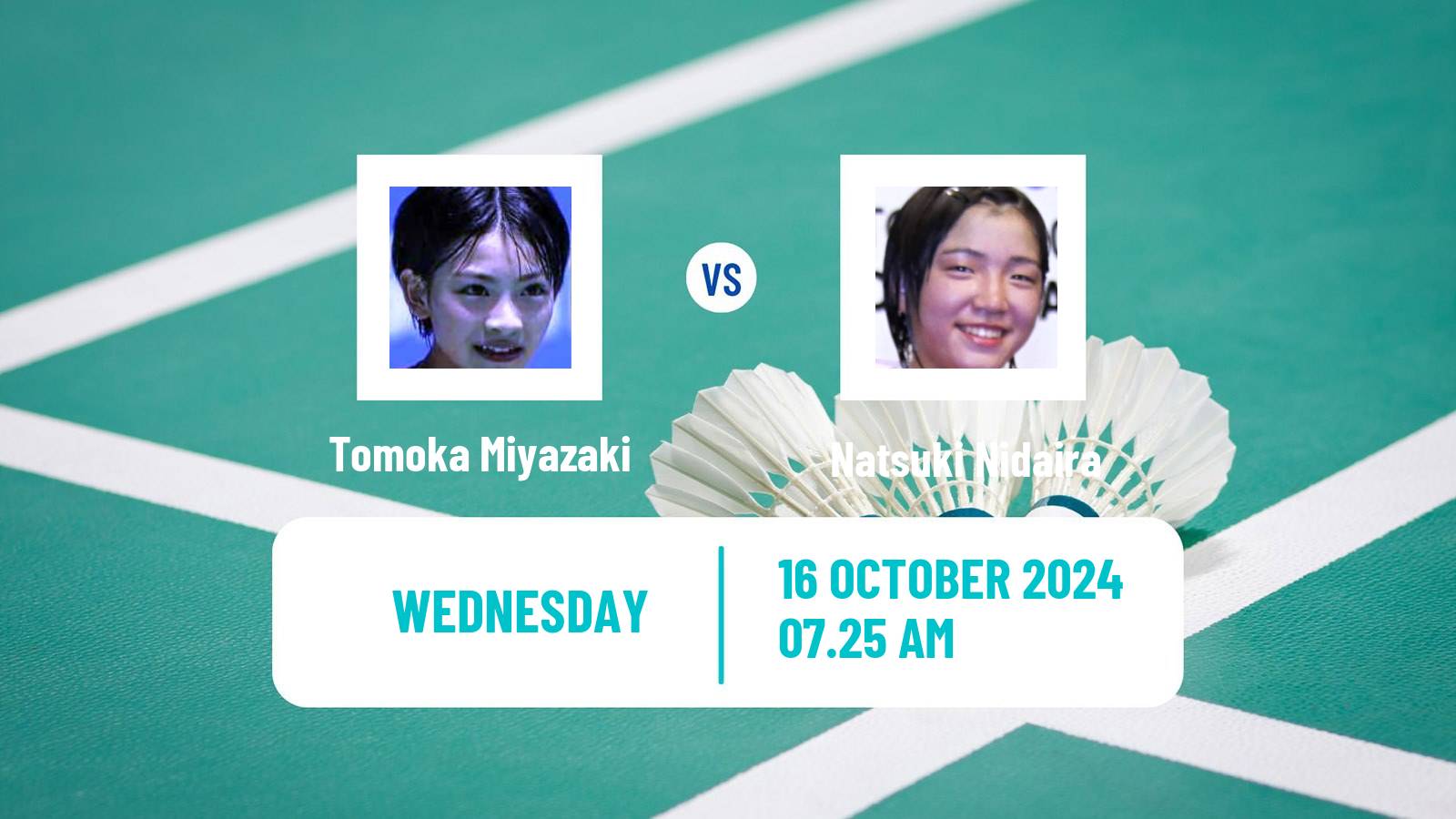 Badminton BWF World Tour Denmark Open Women Tomoka Miyazaki - Natsuki Nidaira