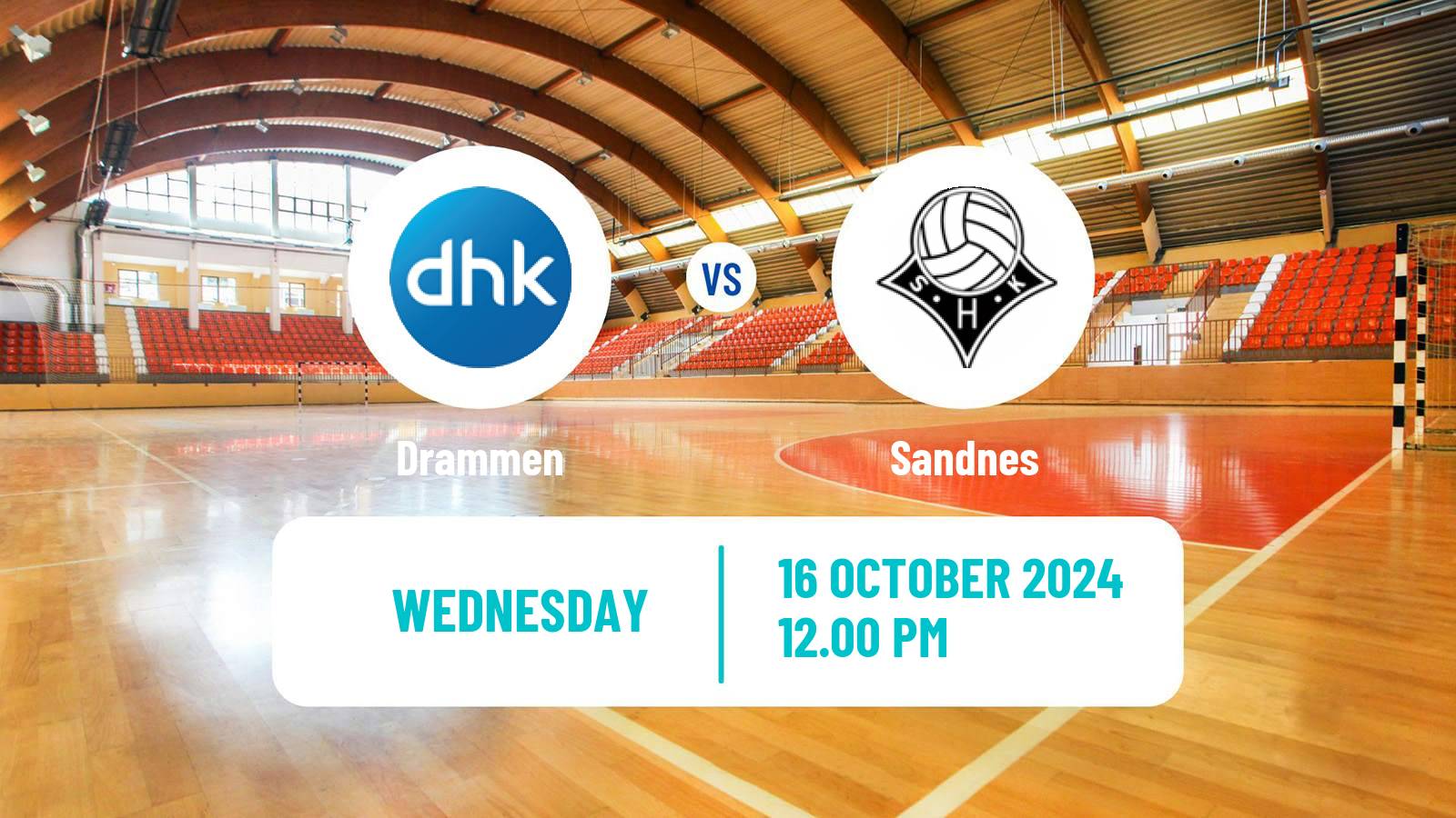 Handball Norwegian Eliteserien Handball Drammen - Sandnes