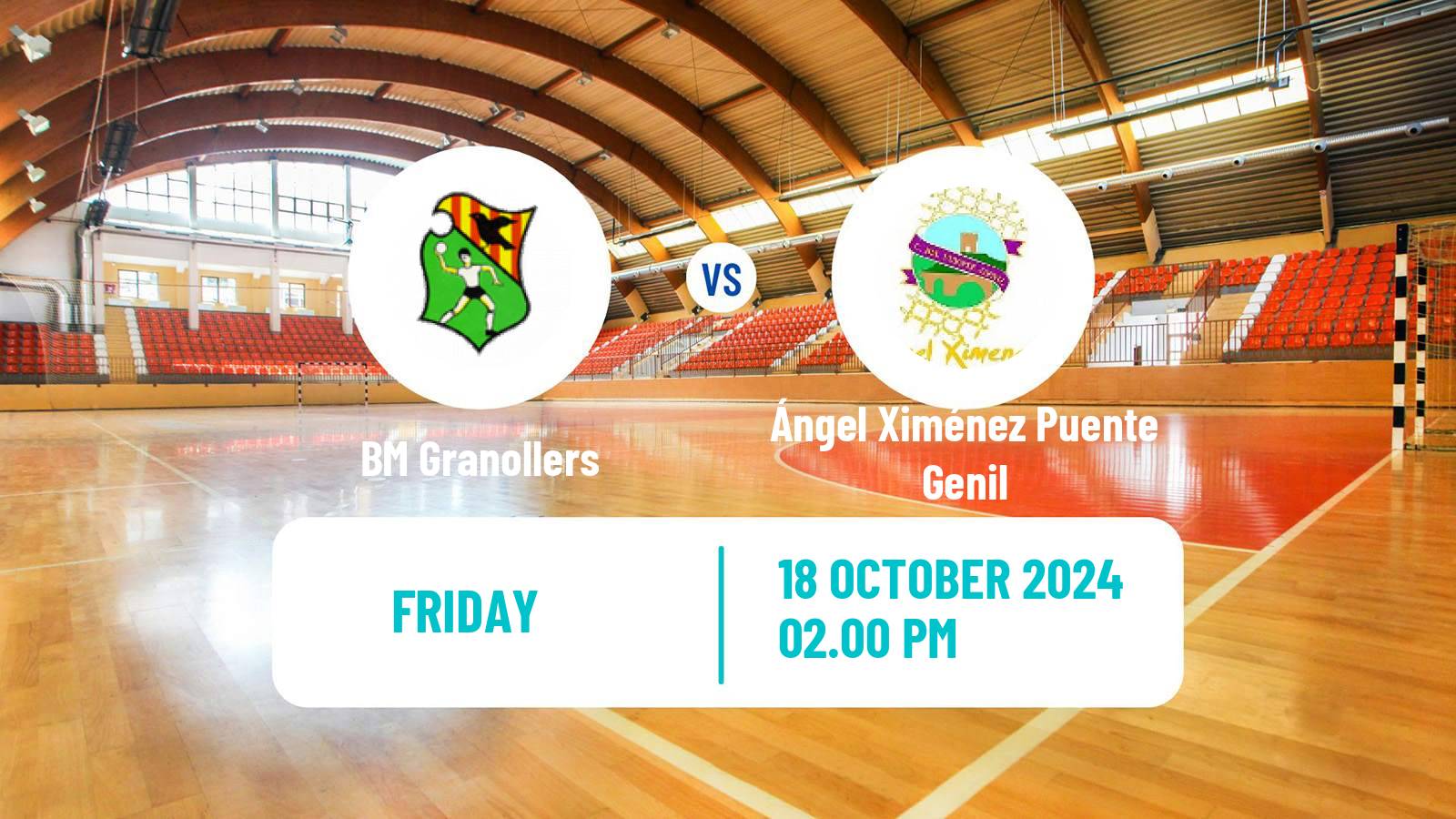 Handball Spanish Liga ASOBAL BM Granollers - Ángel Ximénez Puente Genil