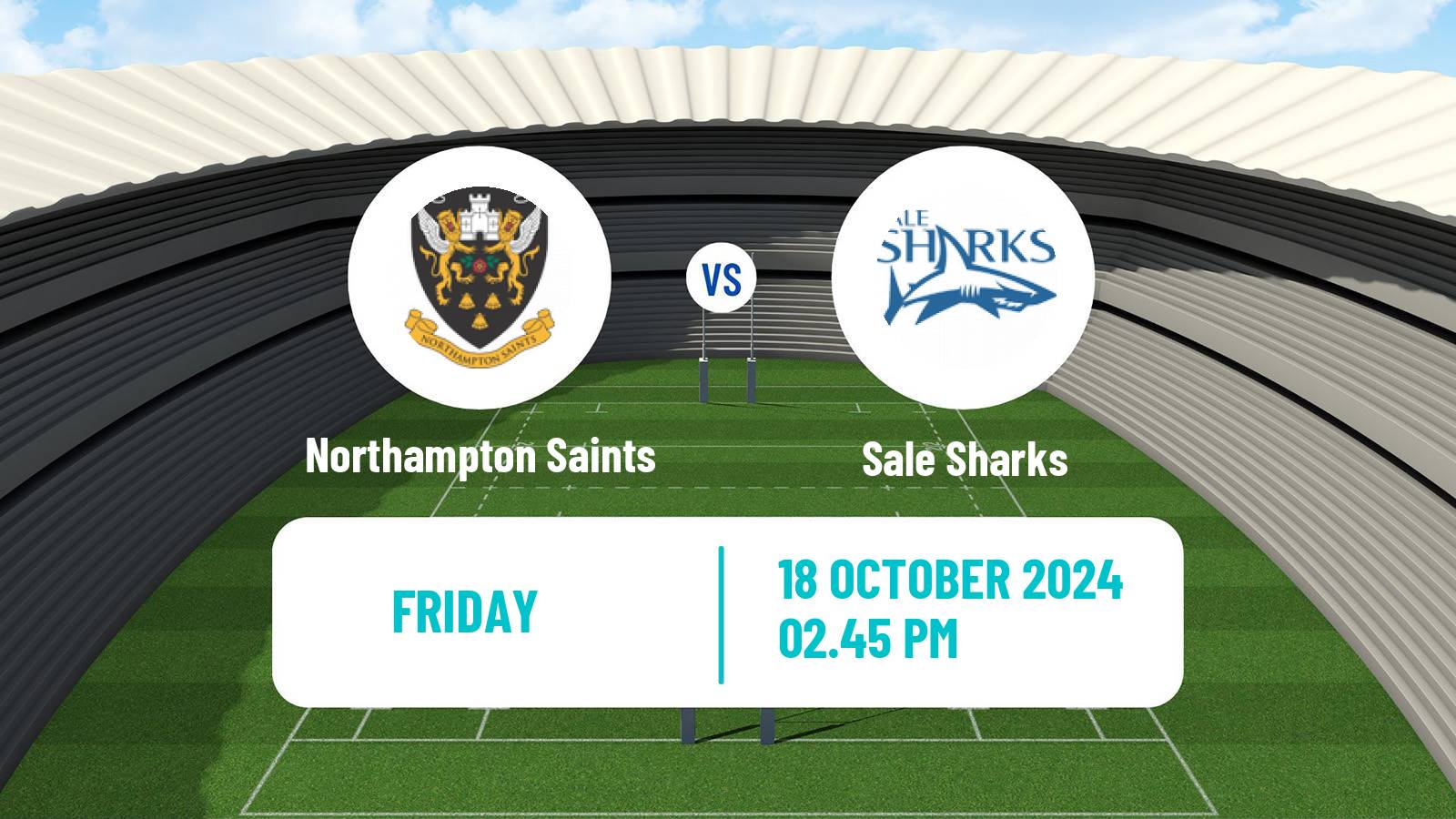 Rugby union English Premiership Rugby Northampton Saints - Sale Sharks