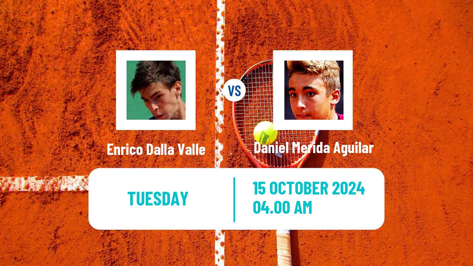 Tennis Olbia Challenger Men Enrico Dalla Valle - Daniel Merida Aguilar