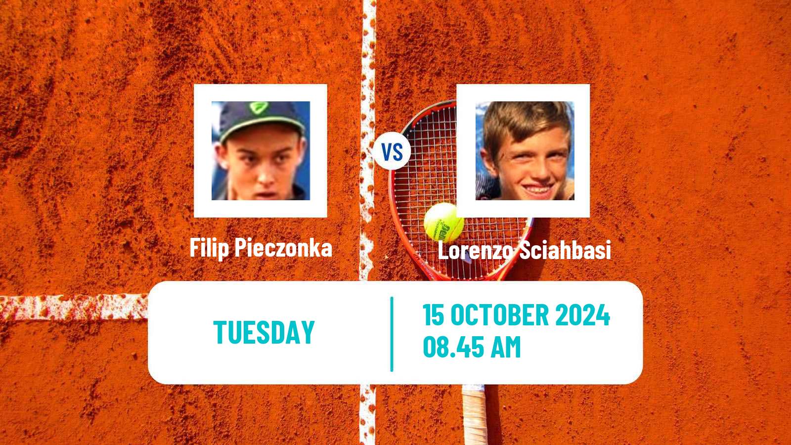 Tennis ITF M15 Offenbach Men 2024 Filip Pieczonka - Lorenzo Sciahbasi