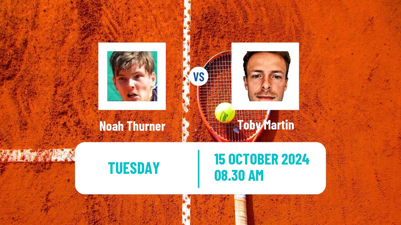 Tennis ITF M25 Edgbaston Men Noah Thurner - Toby Martin