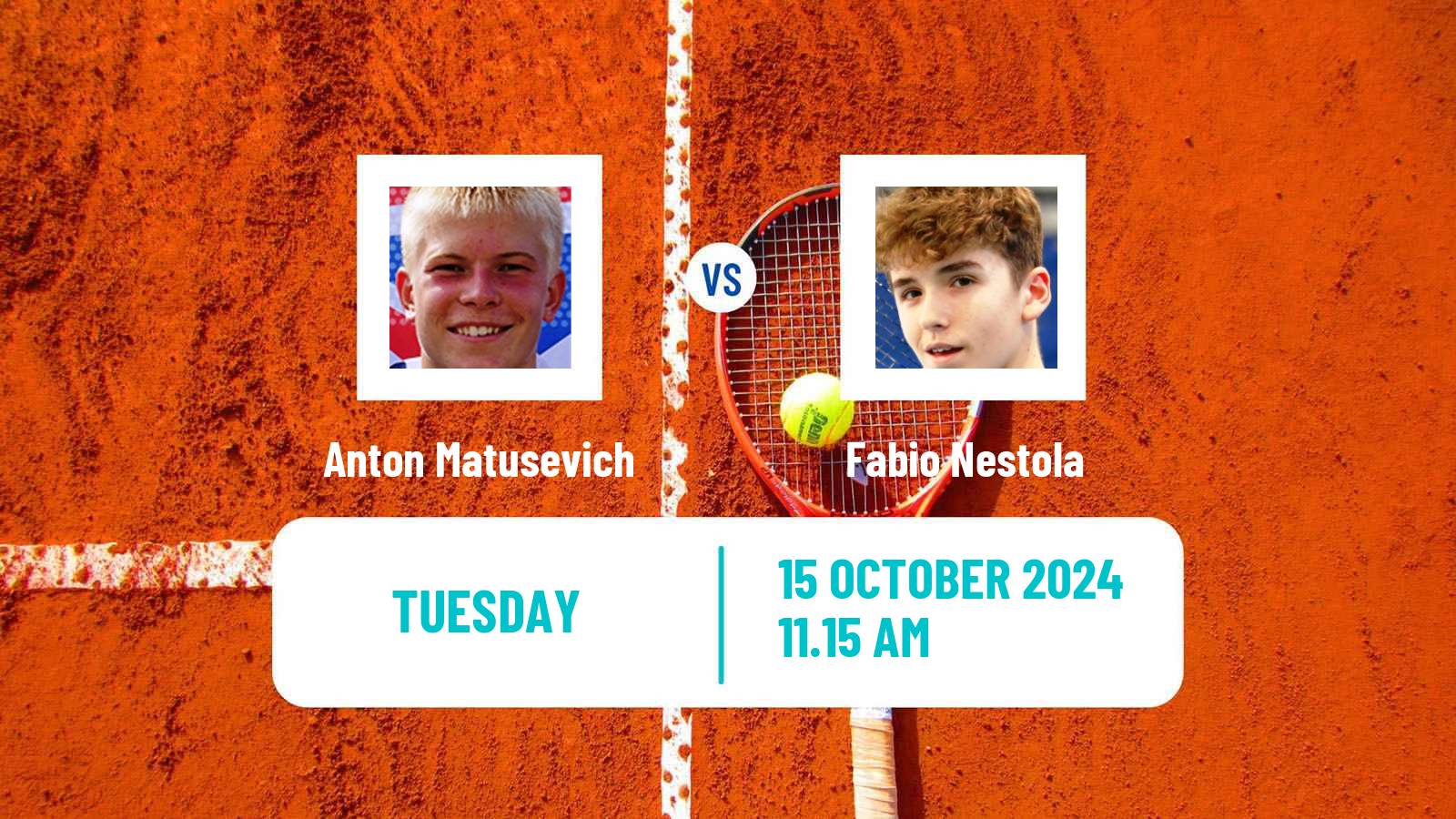 Tennis ITF M25 Edgbaston Men Anton Matusevich - Fabio Nestola