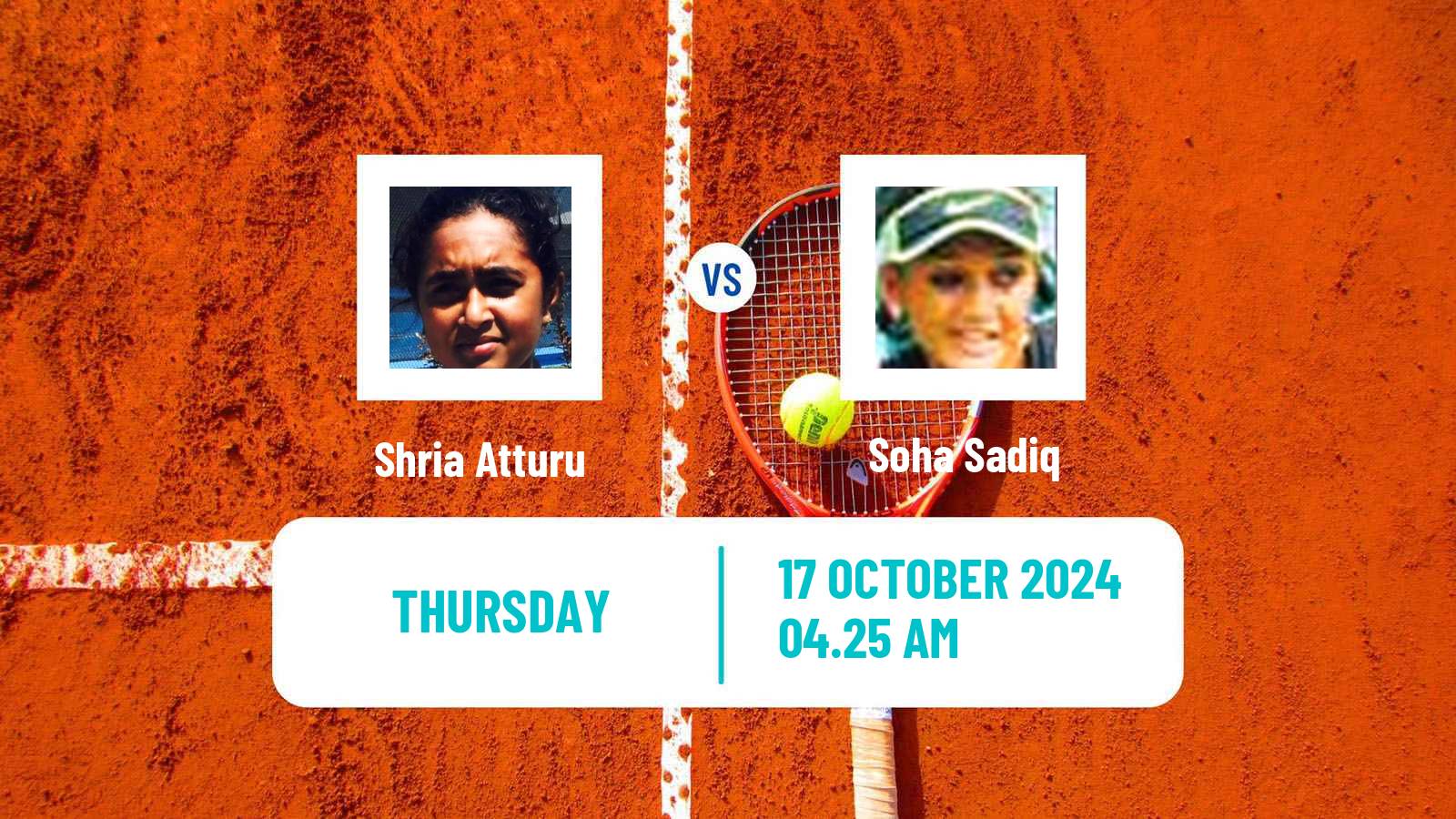 Tennis ITF W15 Bengaluru Women Shria Atturu - Soha Sadiq