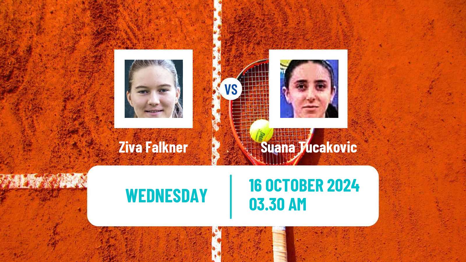 Tennis ITF W15 Bol 3 Women Ziva Falkner - Suana Tucakovic