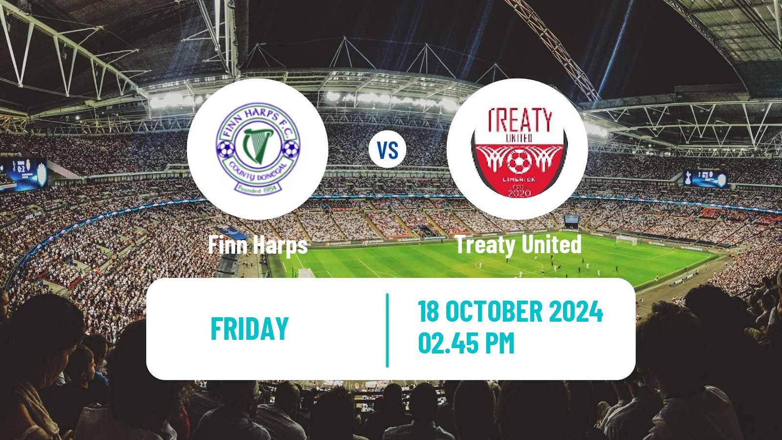 Soccer Irish Division 1 Finn Harps - Treaty United