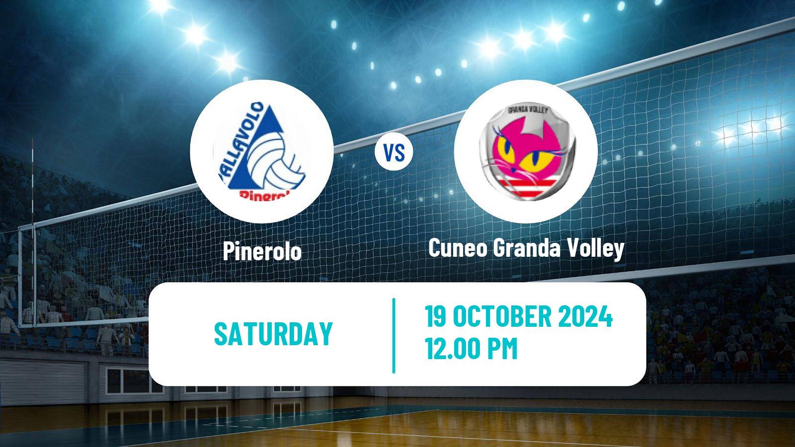 Volleyball Italian Serie A Volleyball Women Pinerolo - Cuneo Granda Volley