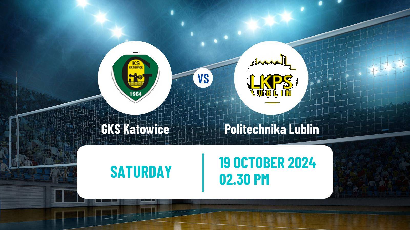 Volleyball Polish PlusLiga GKS Katowice - Politechnika Lublin