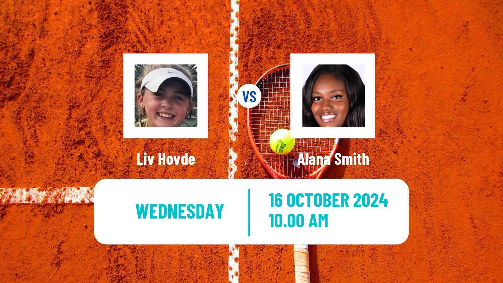 Tennis ITF W100 Macon Ga Women Liv Hovde - Alana Smith