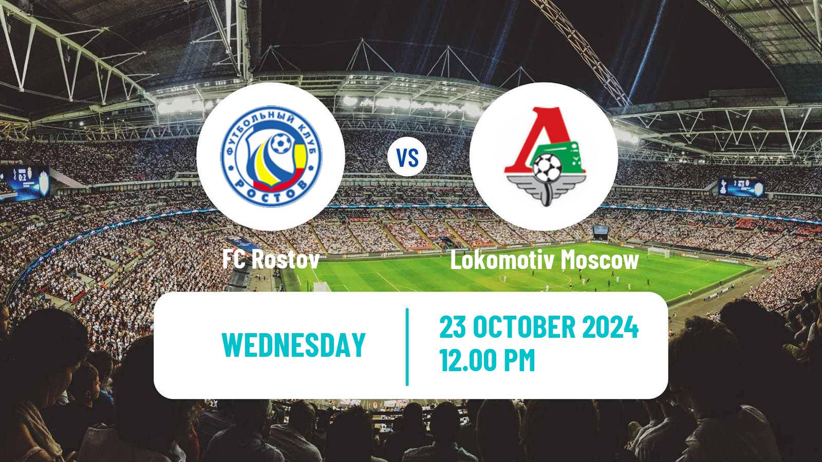 Soccer Russian Cup Rostov - Lokomotiv Moscow