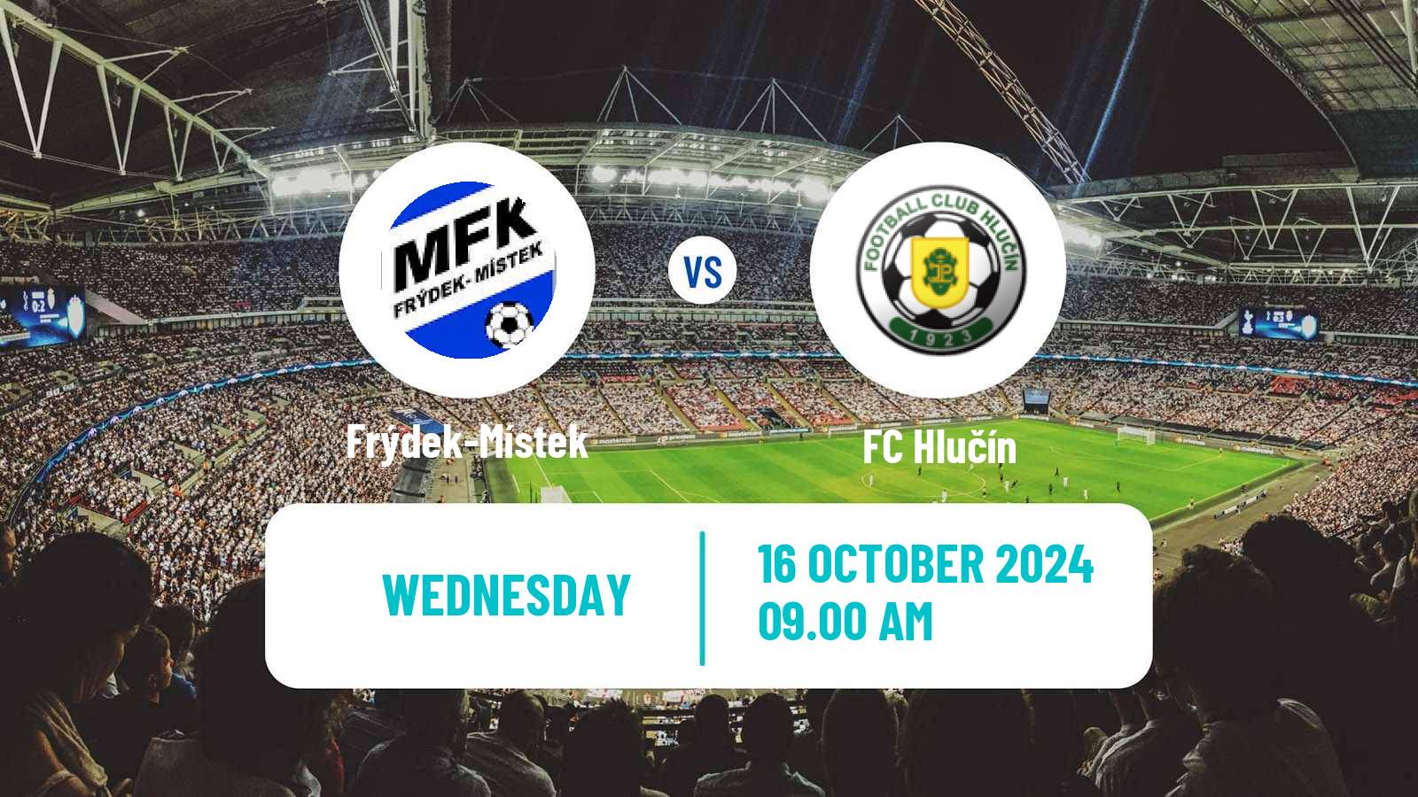 Soccer Czech MSFL Frýdek-Místek - Hlučín