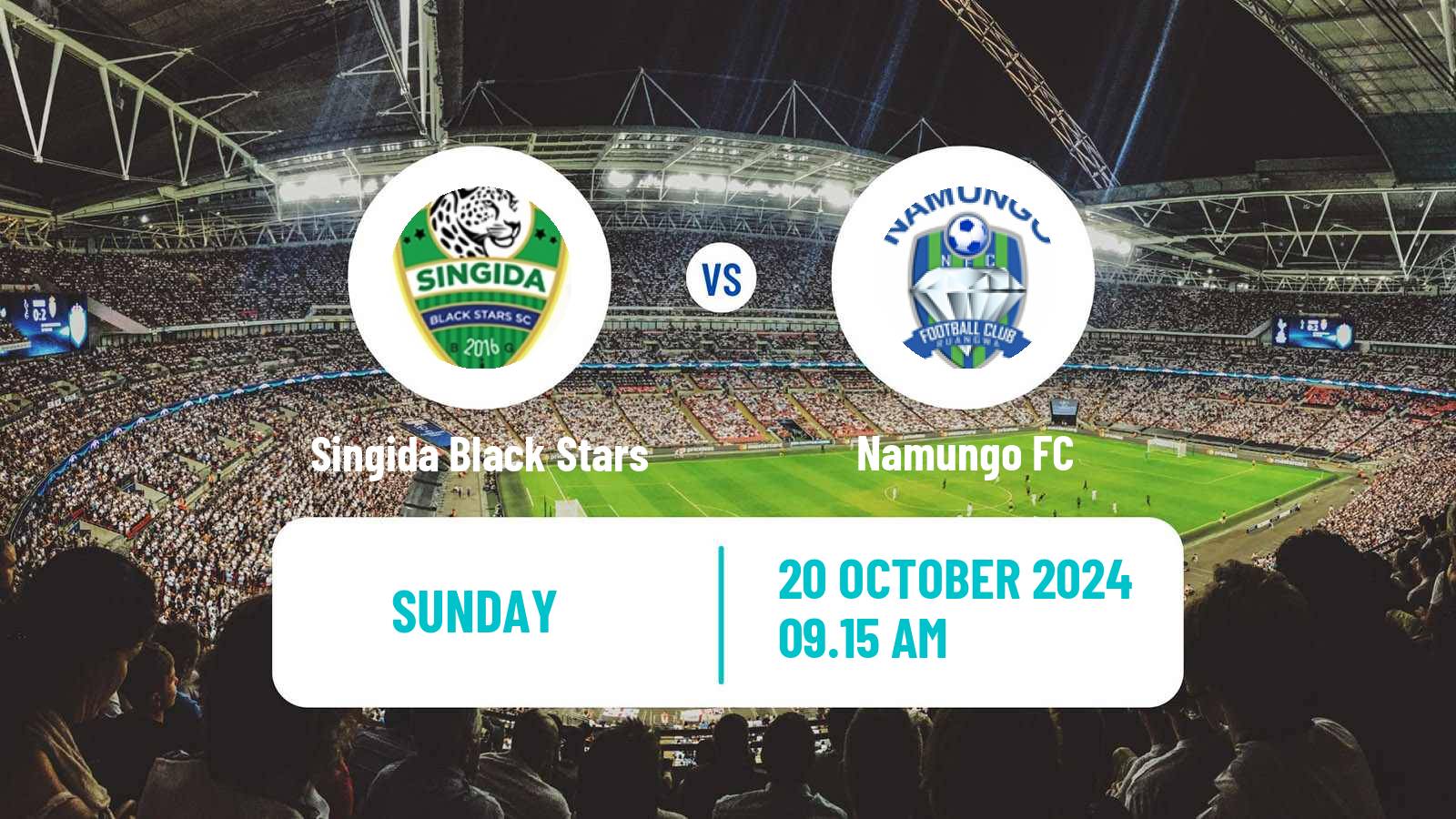 Soccer Tanzanian Premier League Singida Black Stars - Namungo