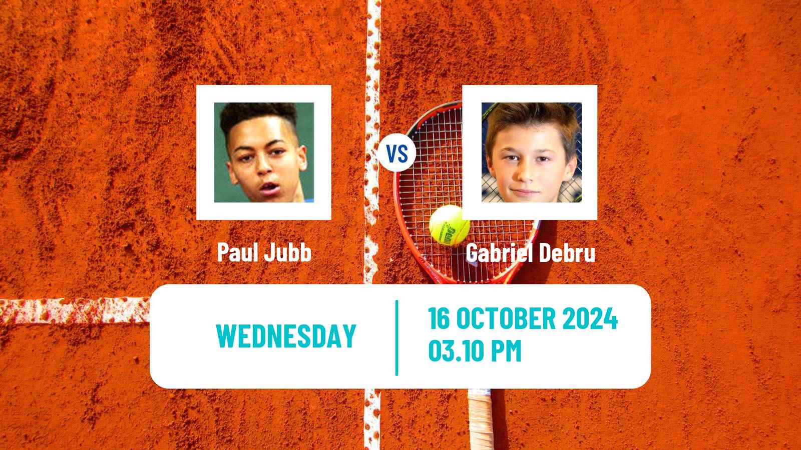 Tennis Saint Brieuc Challenger Men Paul Jubb - Gabriel Debru