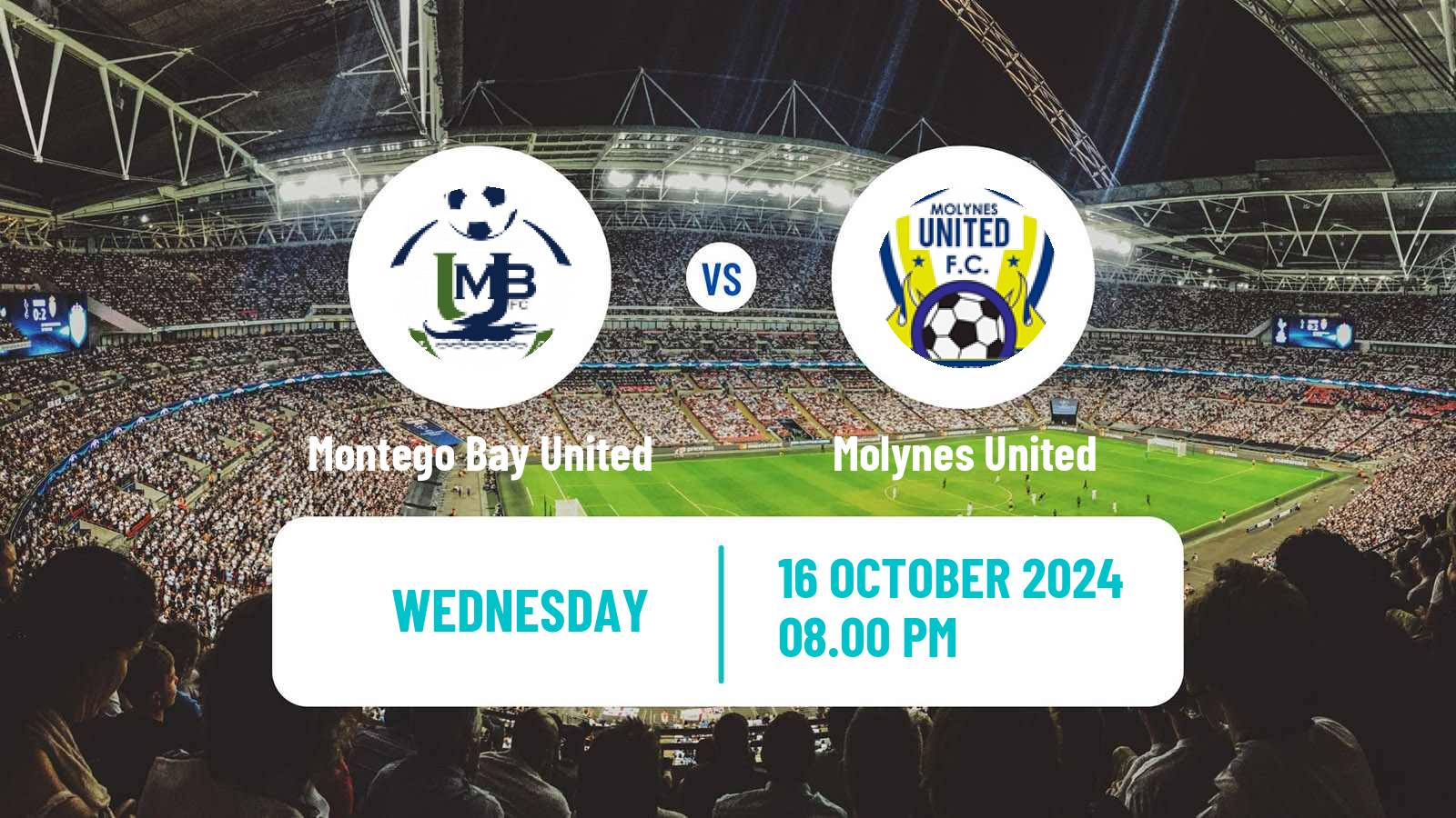 Soccer Jamaica National Premier League Montego Bay United - Molynes United