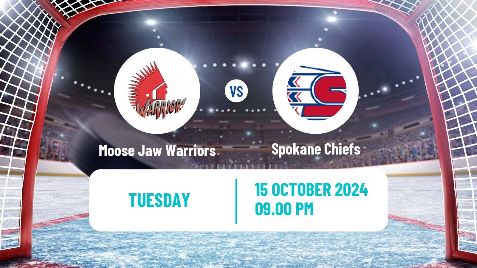 Hockey WHL Moose Jaw Warriors - Spokane Chiefs