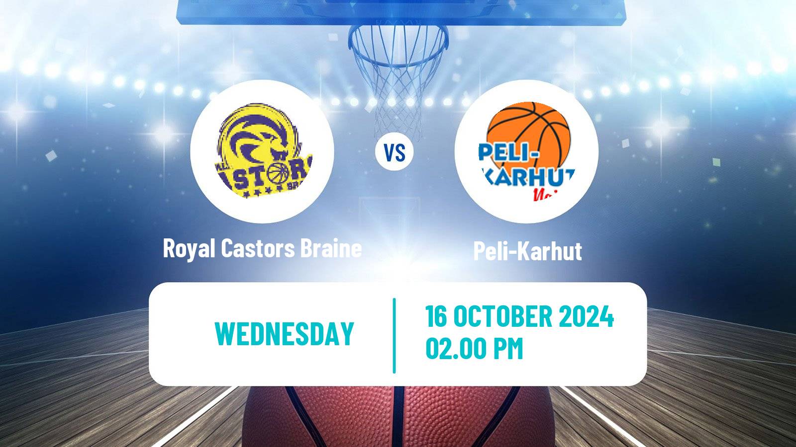 Basketball Eurocup Women Royal Castors Braine - Peli-Karhut