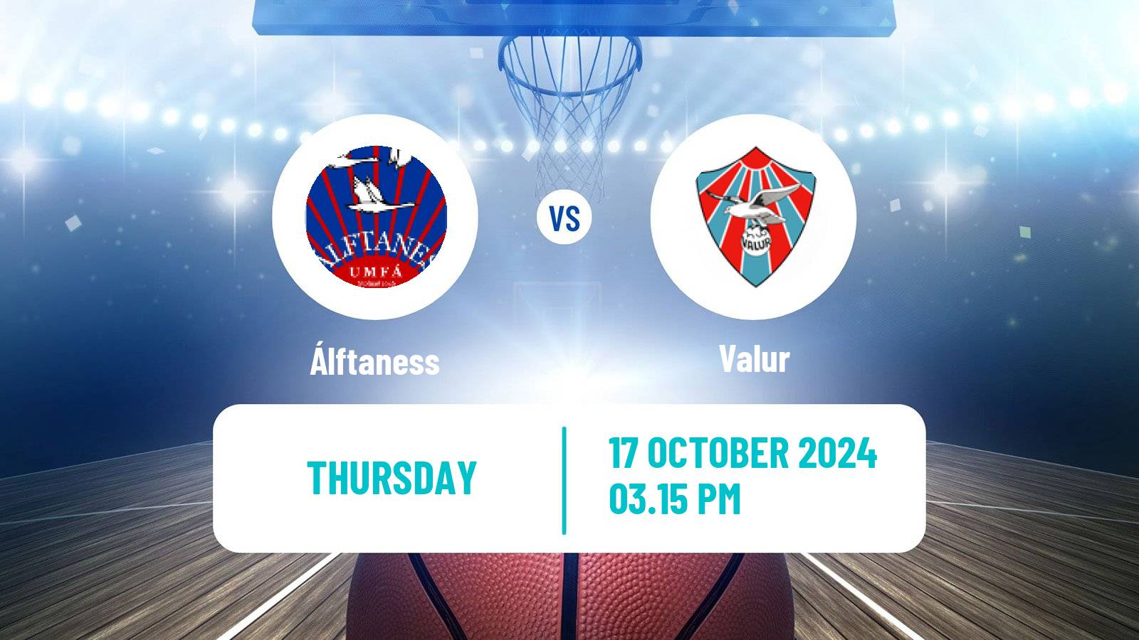 Basketball Icelandic Premier League Basketball Álftaness - Valur