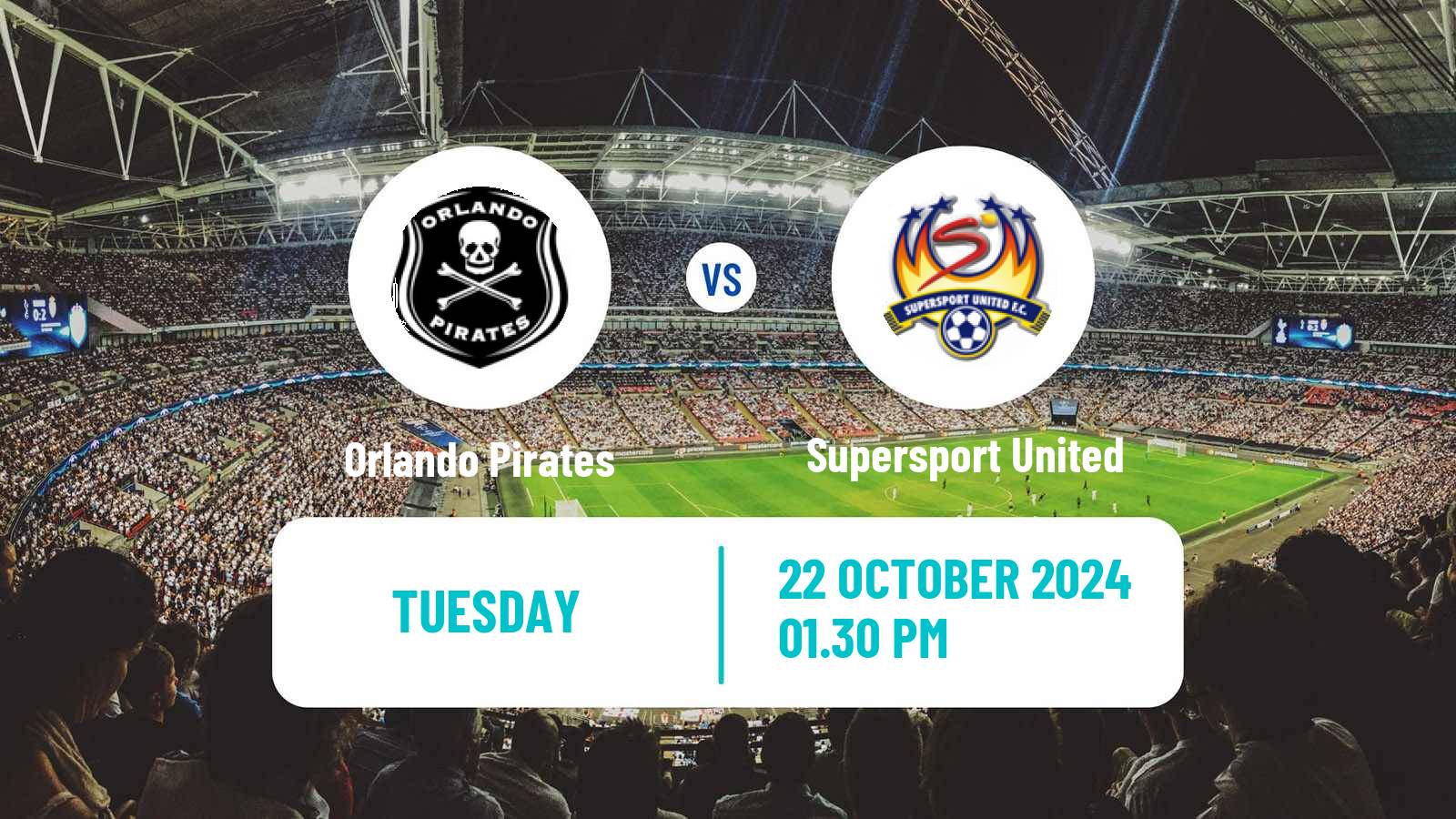 Soccer South African Premier Soccer League Orlando Pirates - Supersport United