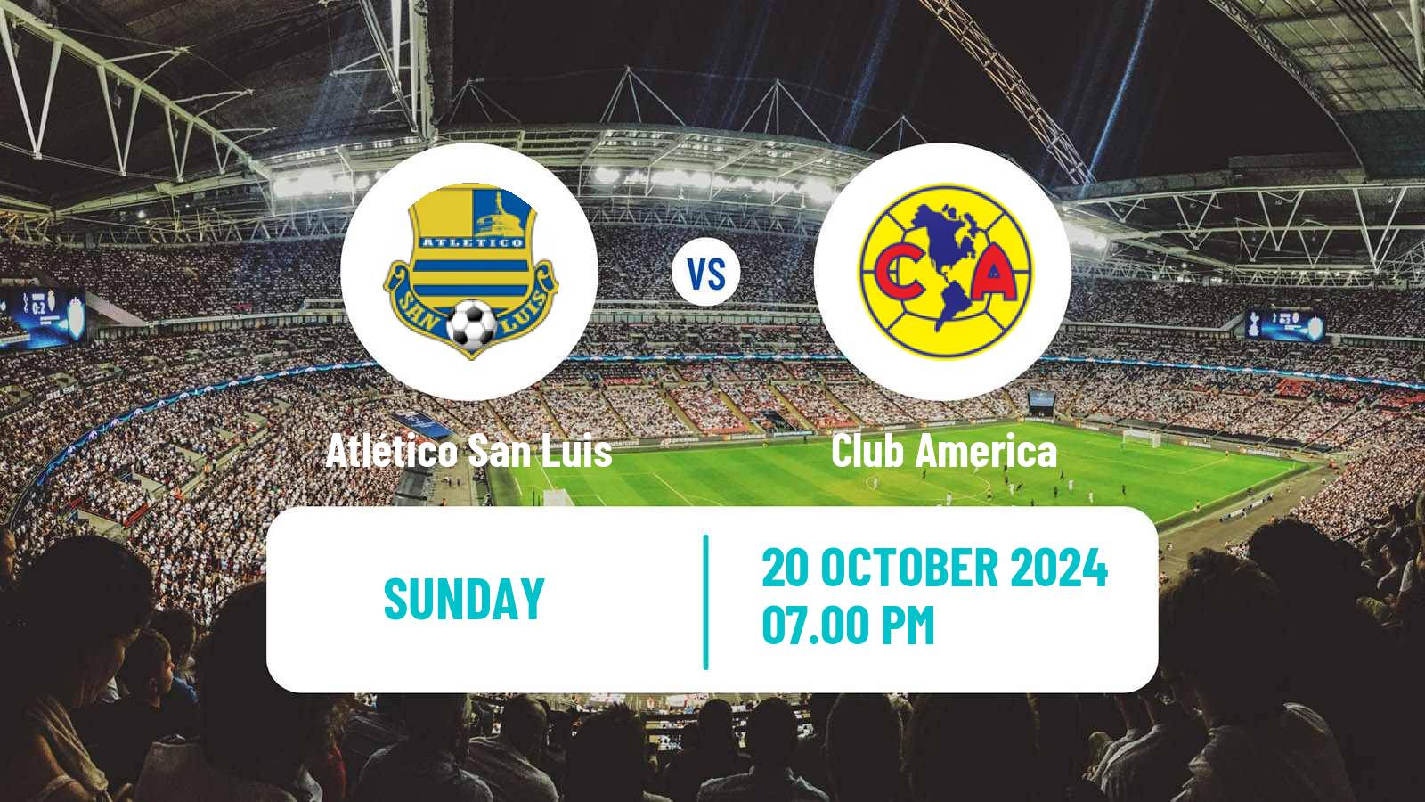 Soccer Mexican Liga MX Women Atlético San Luis - Club America