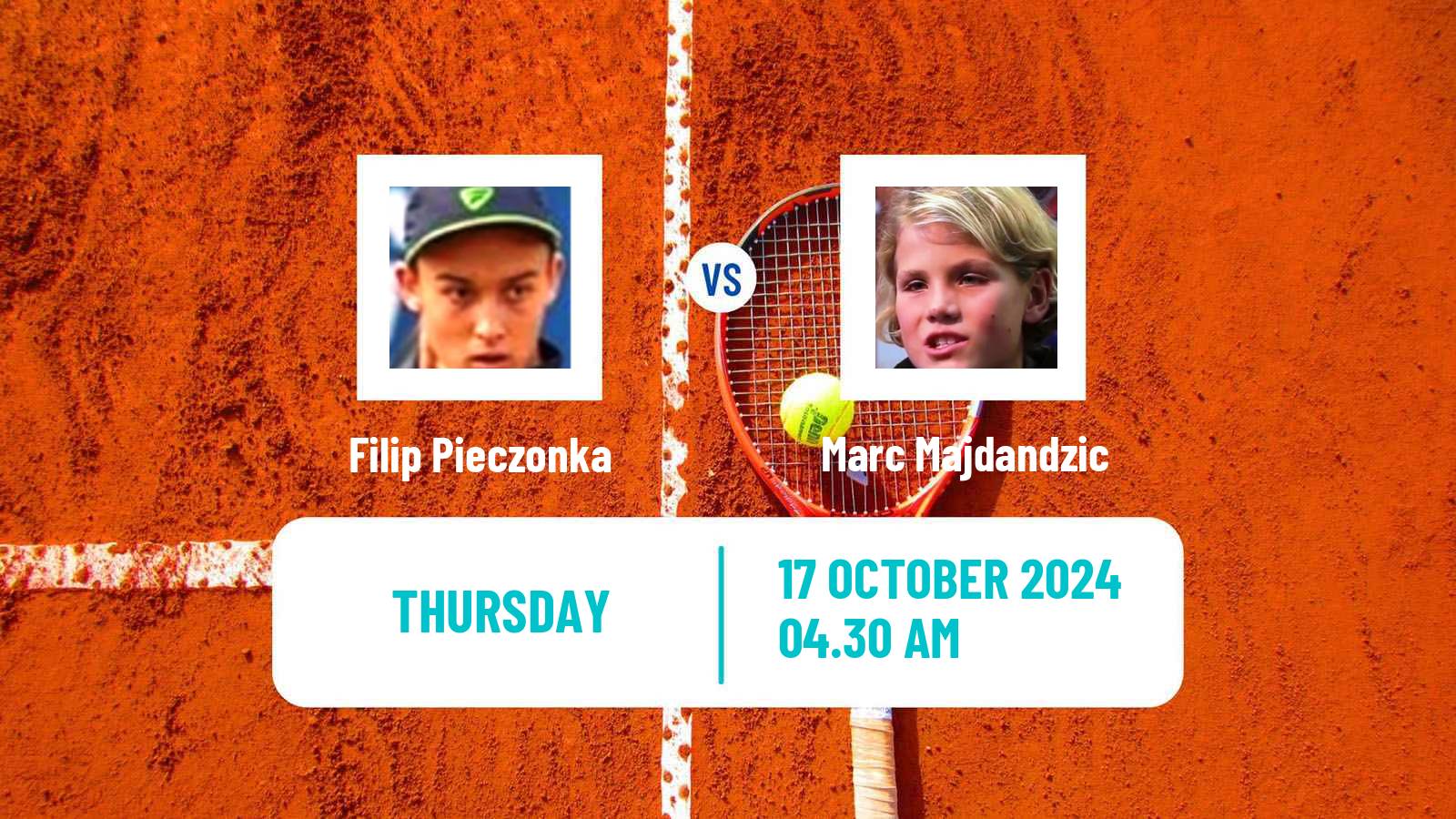 Tennis ITF M15 Offenbach Men Filip Pieczonka - Marc Majdandzic