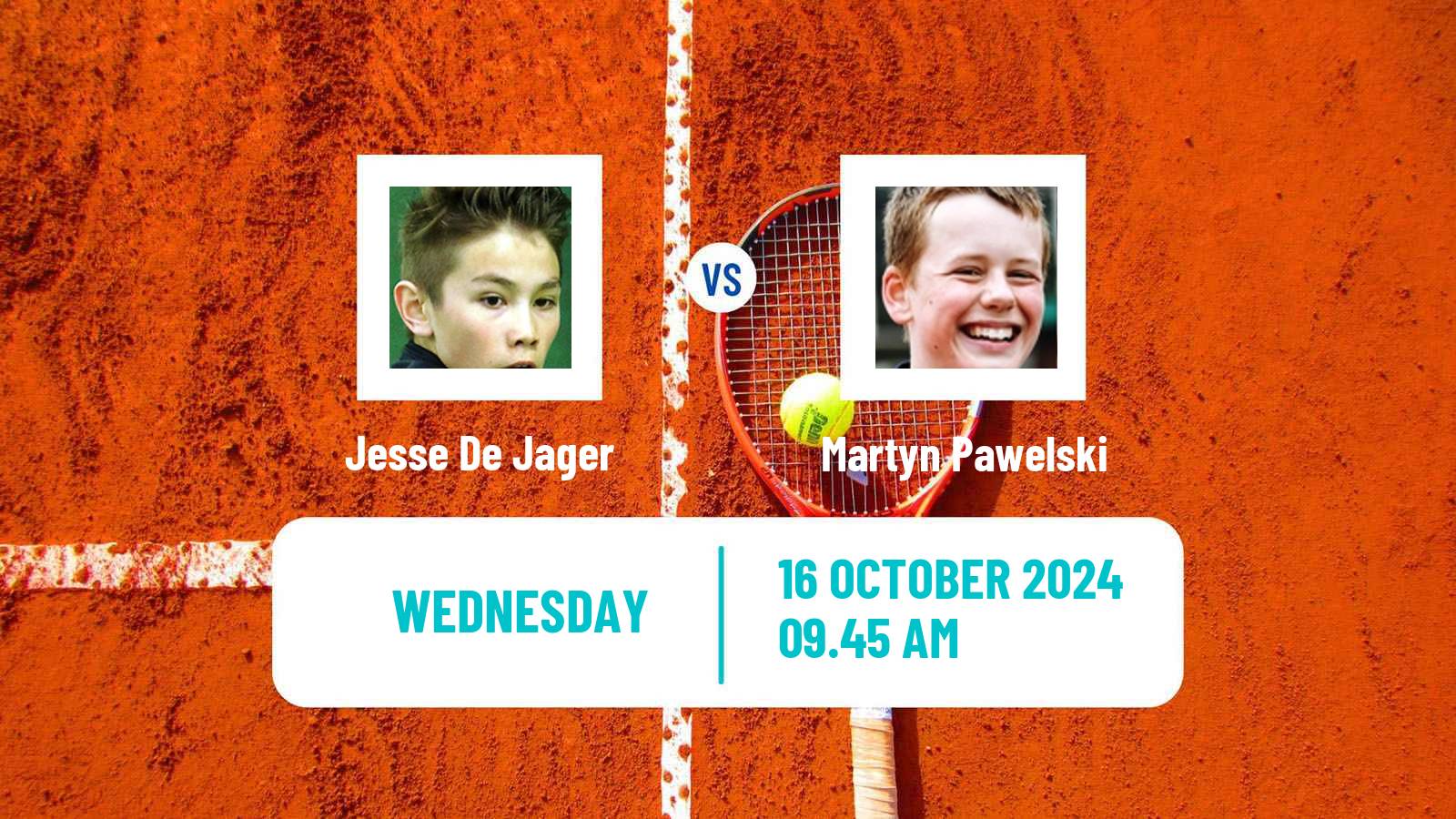 Tennis ITF M15 Offenbach Men Jesse De Jager - Martyn Pawelski