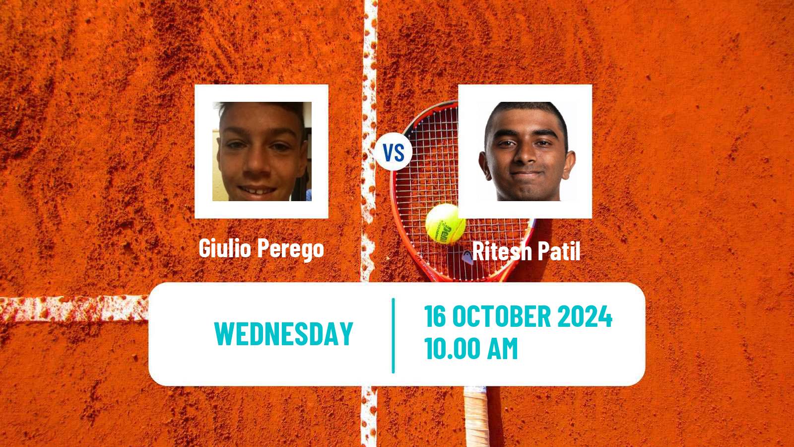 Tennis ITF M25 Harlingen Tx Men 2024 Giulio Perego - Ritesh Patil