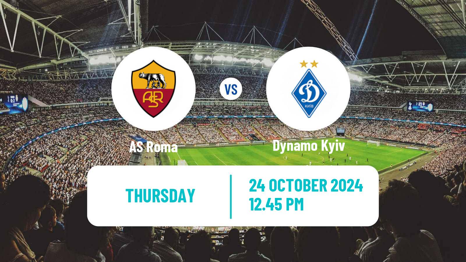 Soccer UEFA Europa League Roma - Dynamo Kyiv