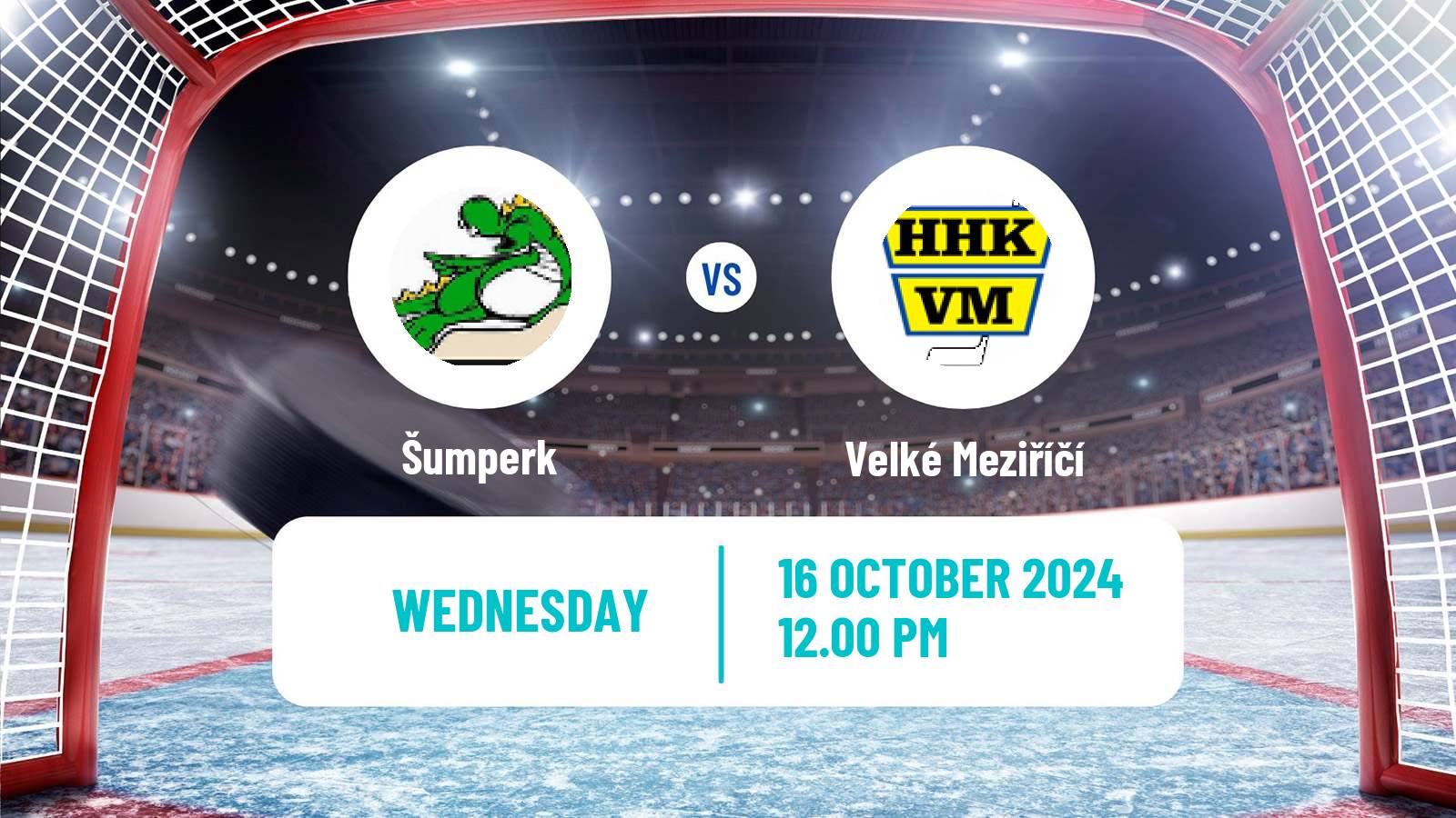 Hockey Czech 2 Liga Hockey East Šumperk - Velké Meziříčí