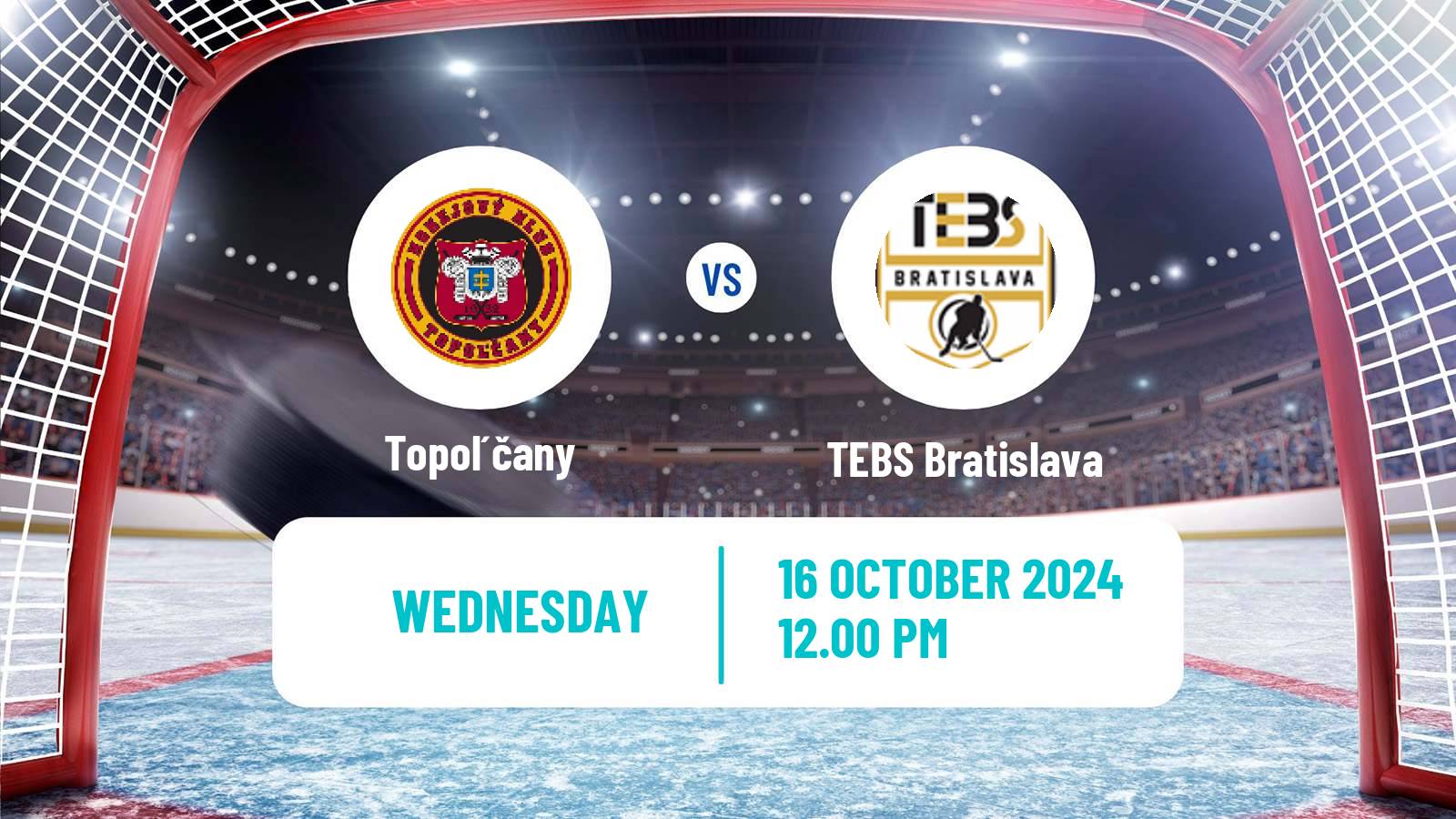 Hockey Slovak 1 Liga Hockey Topoľčany - TEBS Bratislava