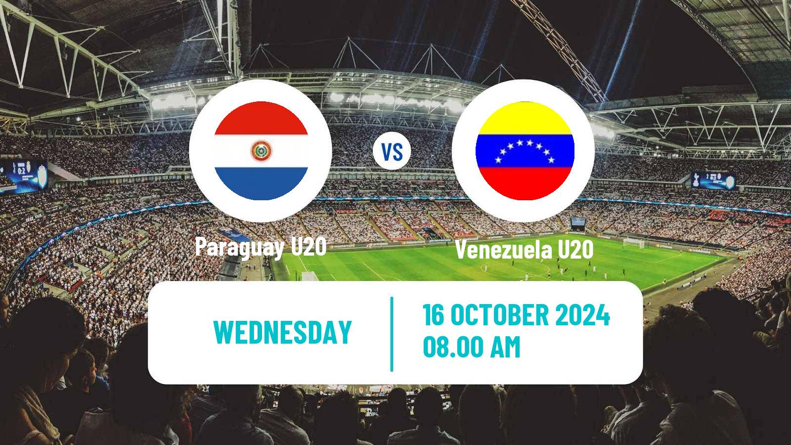 Soccer Friendly Paraguay U20 - Venezuela U20