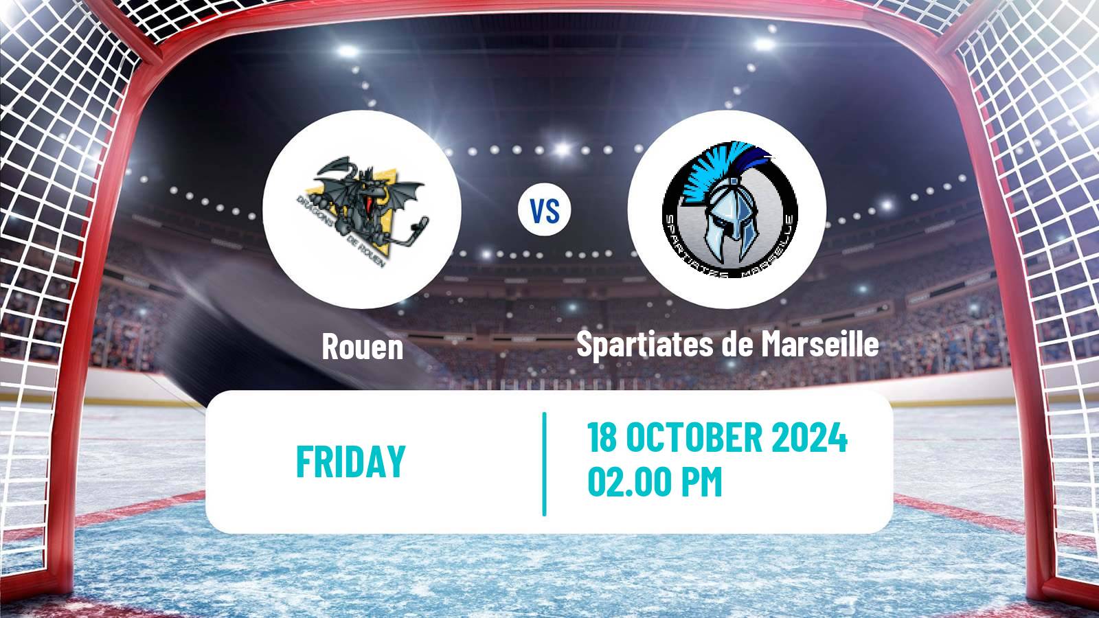 Hockey French Ligue Magnus Rouen - Spartiates de Marseille