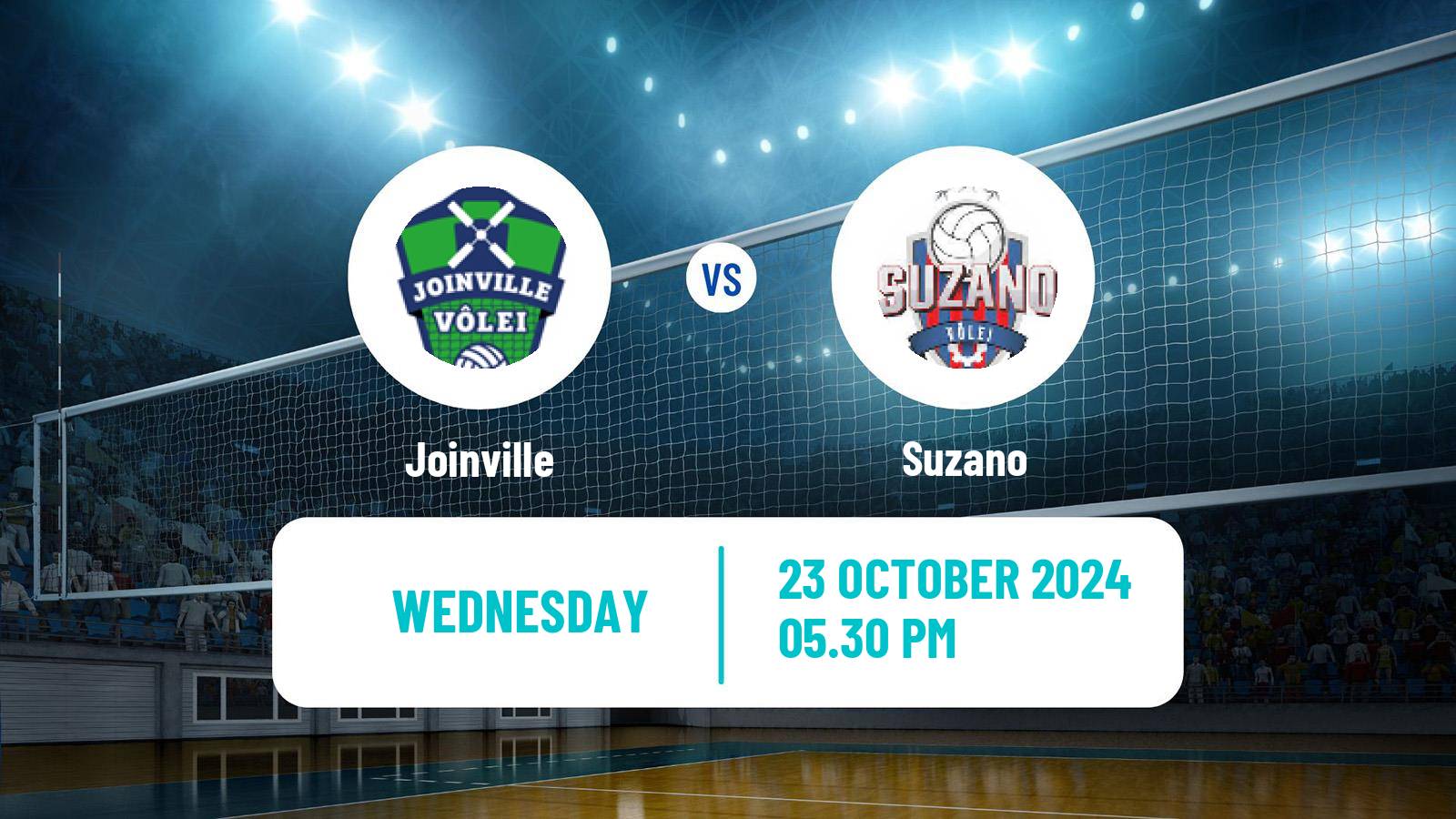 Volleyball Brazilian SuperLiga Volleyball Joinville - Suzano