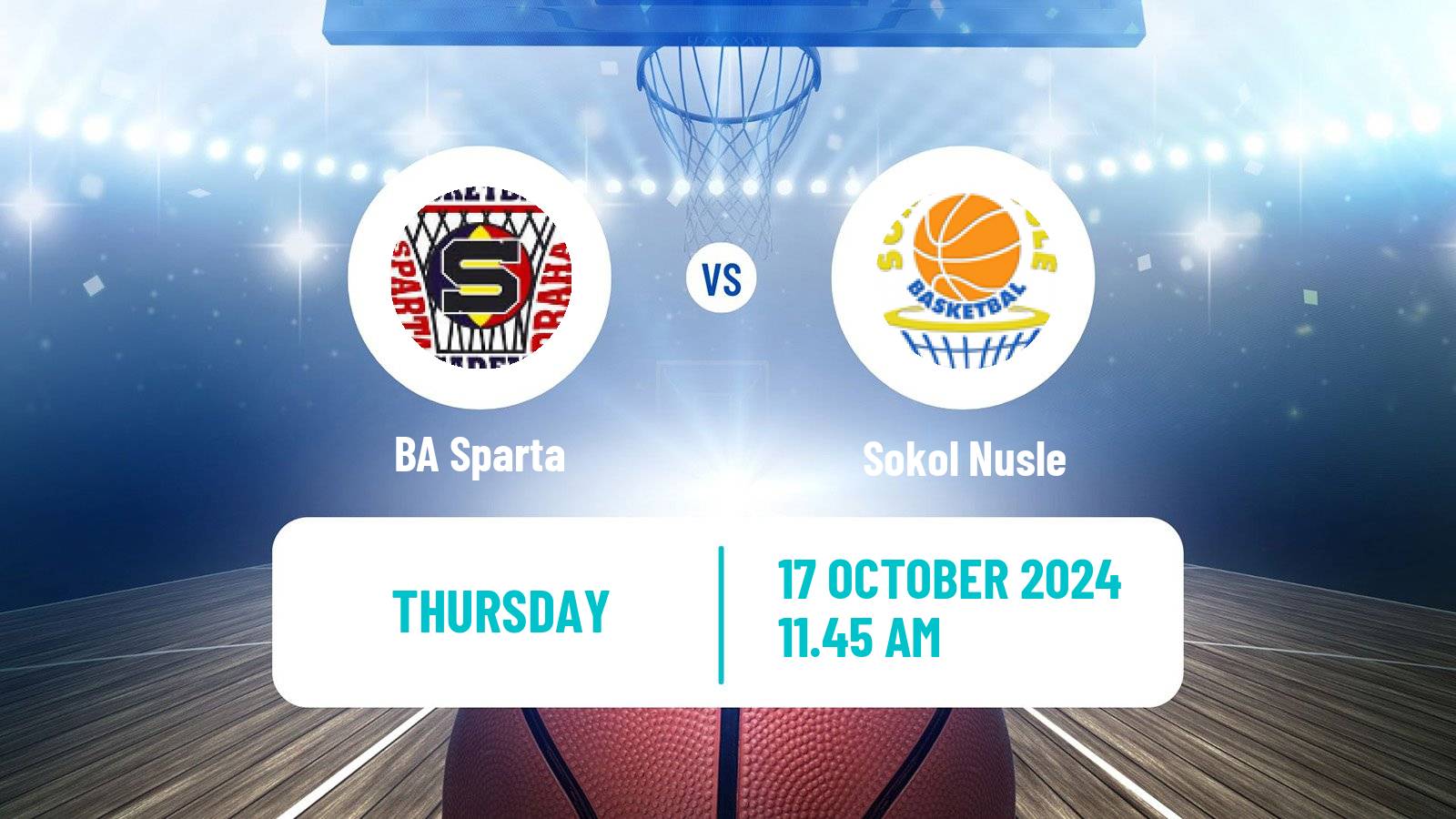 Basketball Czech 1 Liga Basketball Women BA Sparta - Sokol Nusle