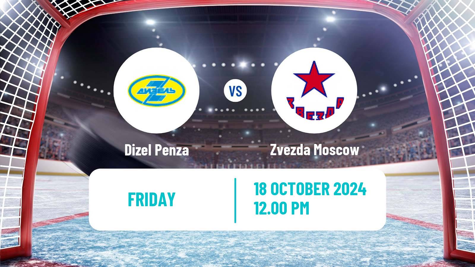 Hockey VHL Dizel Penza - Zvezda Moscow