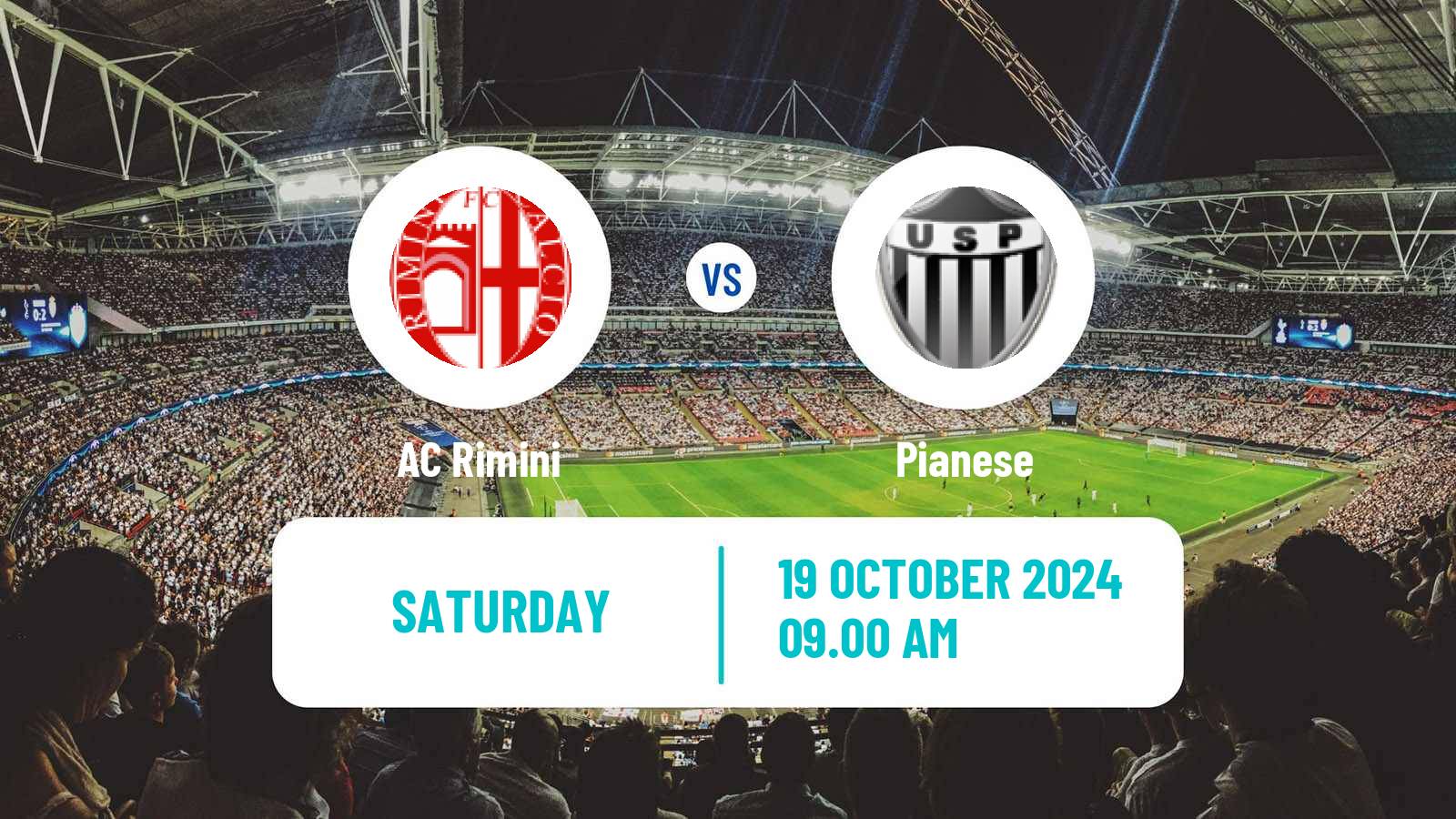 Soccer Italian Serie C Group B Rimini - Pianese