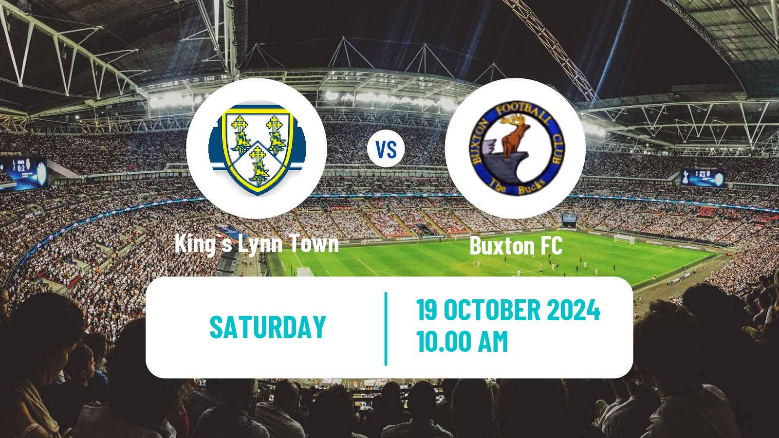 Soccer English National League North King`s Lynn Town - Buxton